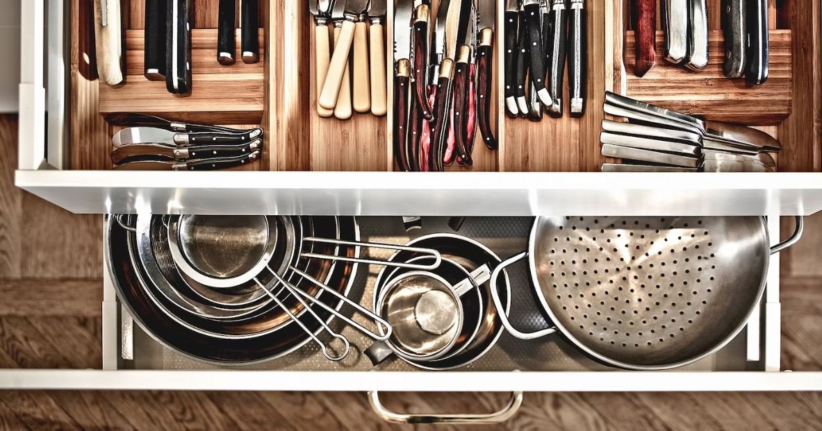 6 prácticos organizadores para una cocina ordenada