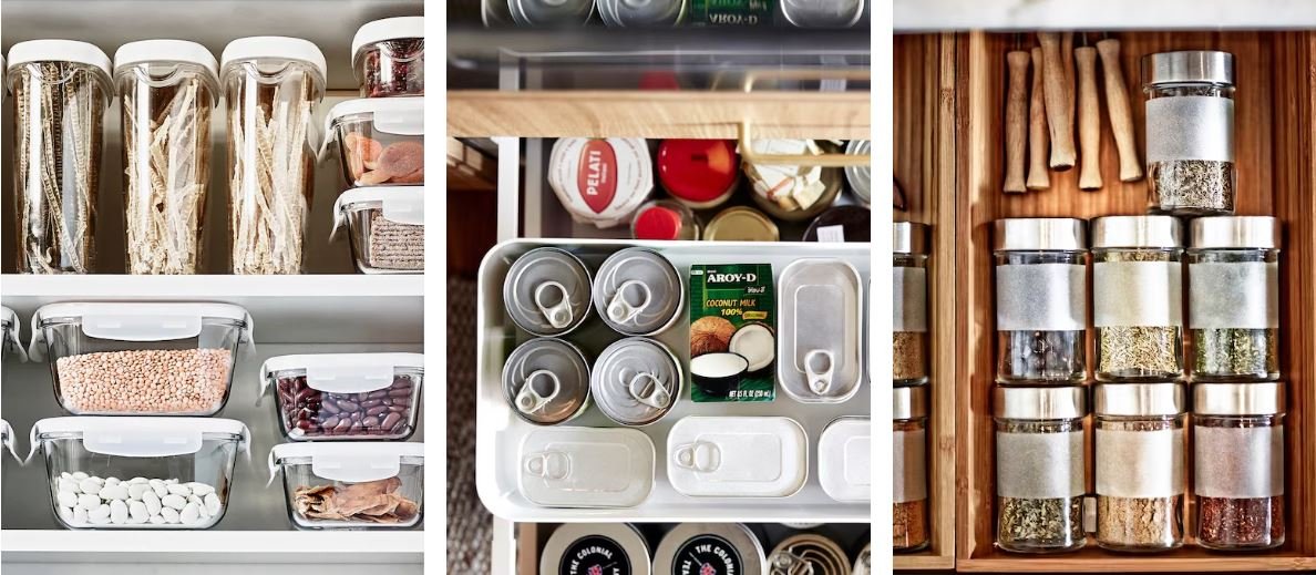 Cocina en orden: los mejores envases y organizadores de alimentos de Ikea