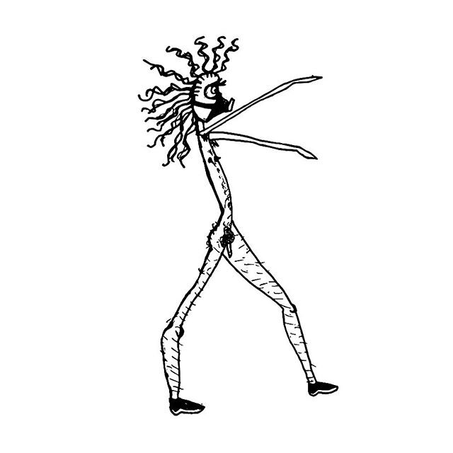 Walker .
.
.
.
#uglybaby #illustration #doodle #art #characterdesign #artistsofinstagram #drawing #pendrawing  #linedrawing #sketch #pendoodle  @who @realdonaldtrump #coronavirus #corona @corona #pandemic #quarantine #walkingdead @walkingdead #walker