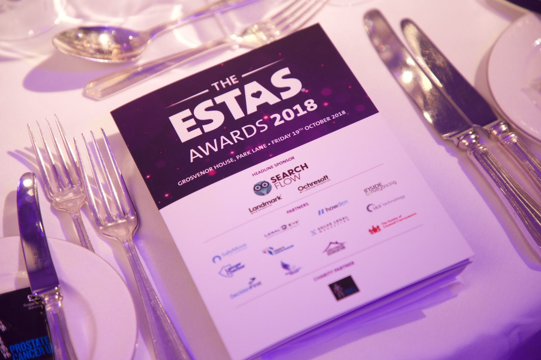Design for events, programme and menu design, London, United Kingdom