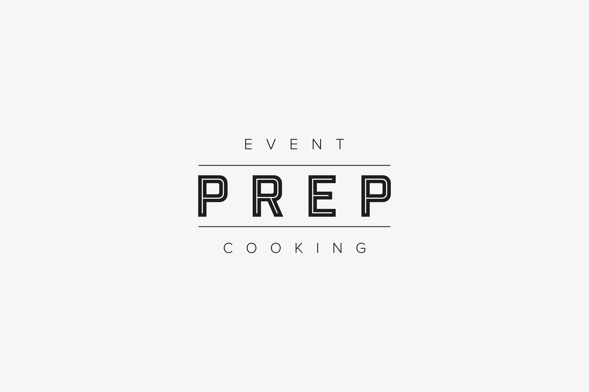 Logo design agency for Prep Catering, Westerham, Kent