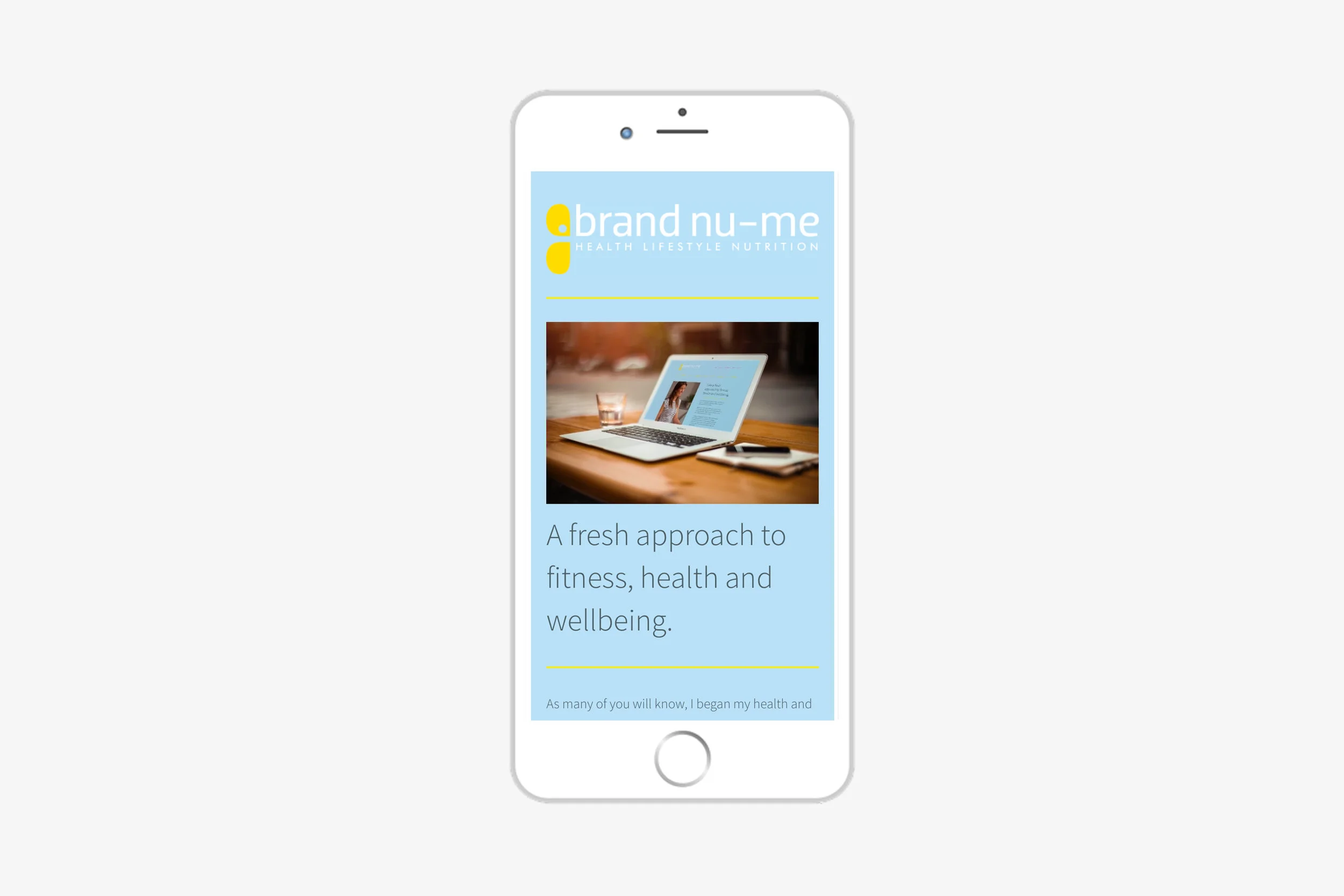 Mailchimp email marketing agency for wellness business, Brand Nu-Me, Tunbridge Wells, Kent