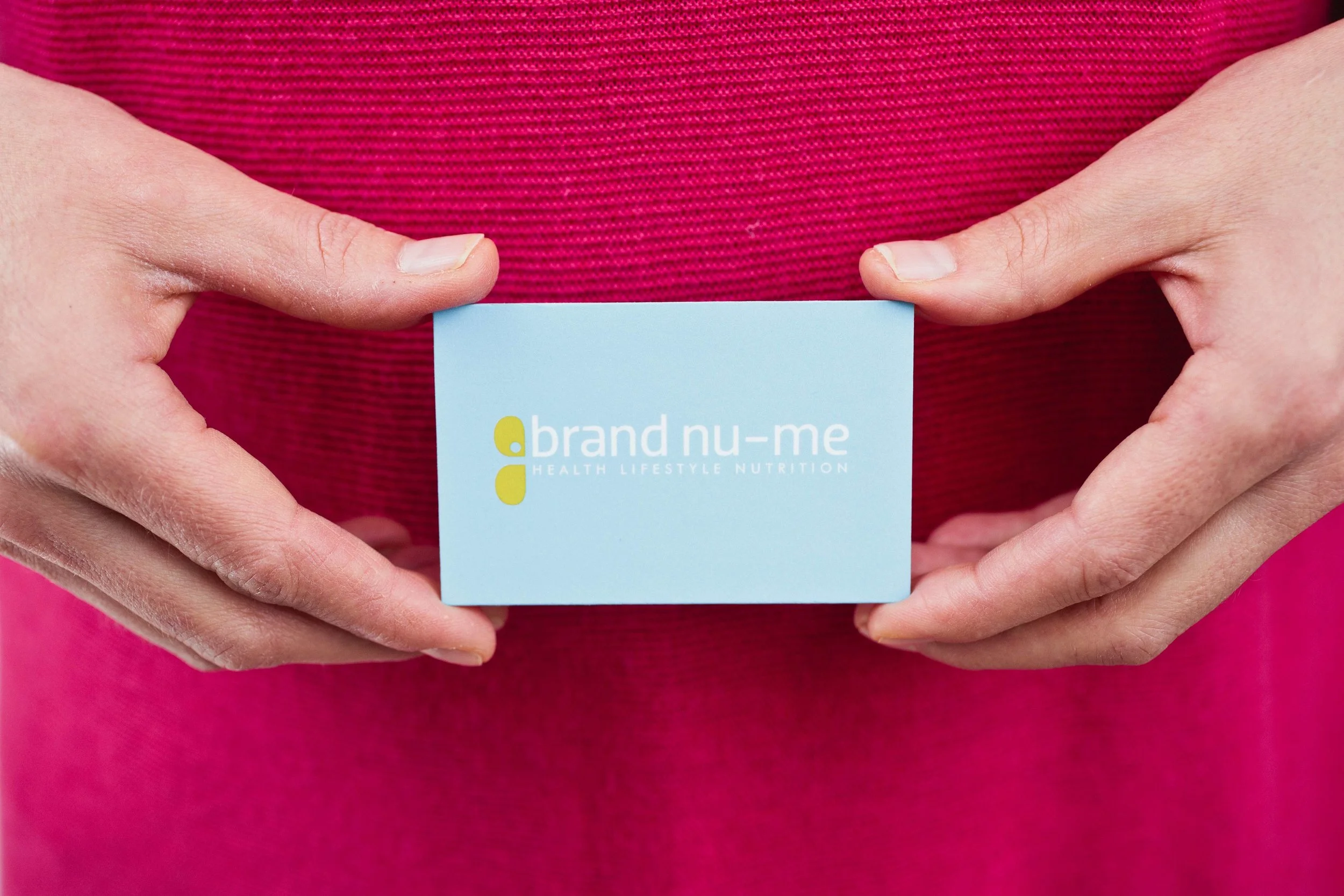 Logo and brand design agency for Brand Nu-Me, personal trainer based in Tunbridge Wells, Kent