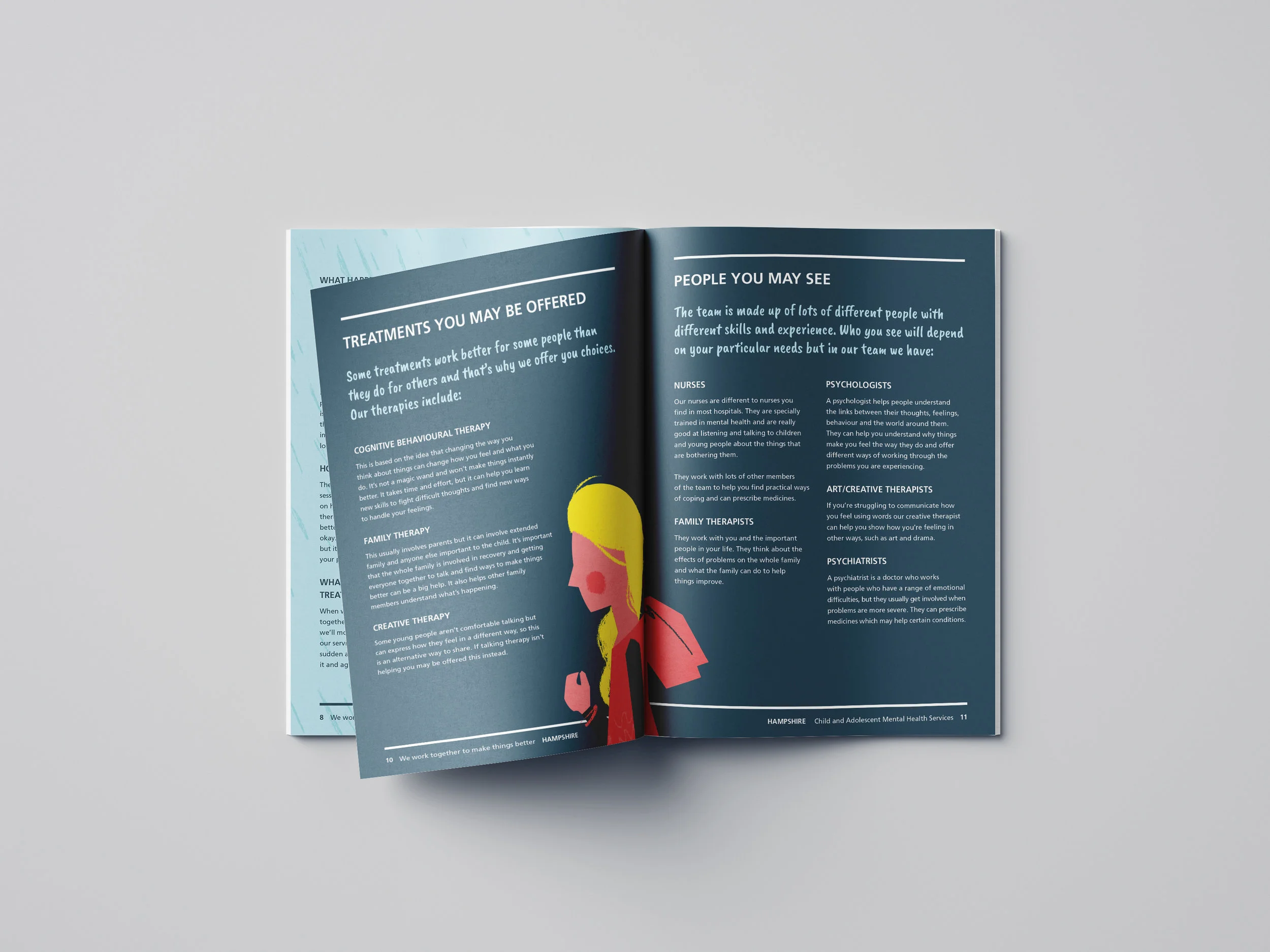 Brighton Health Service NHS Brochure Design