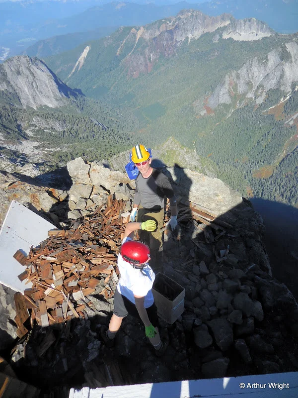 Finishing the Three Fingers Lookout