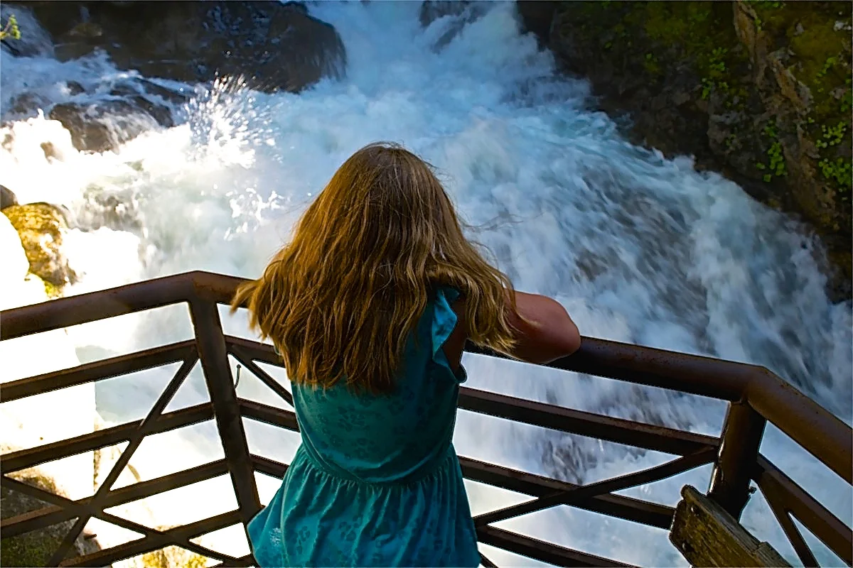Deception Falls on Highway 2