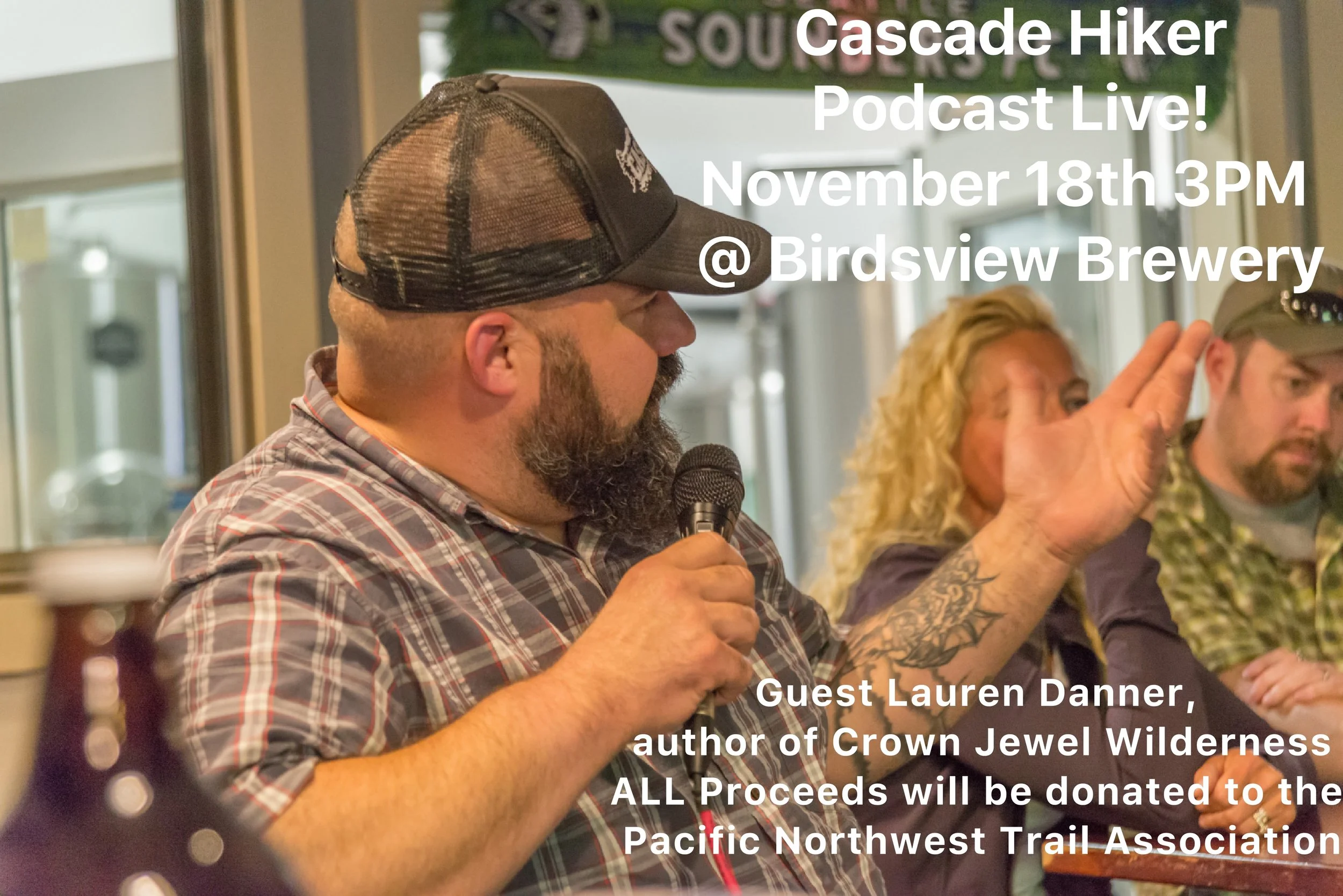 Live Podcast at Birdsview Brewery with Author Lauren Danner