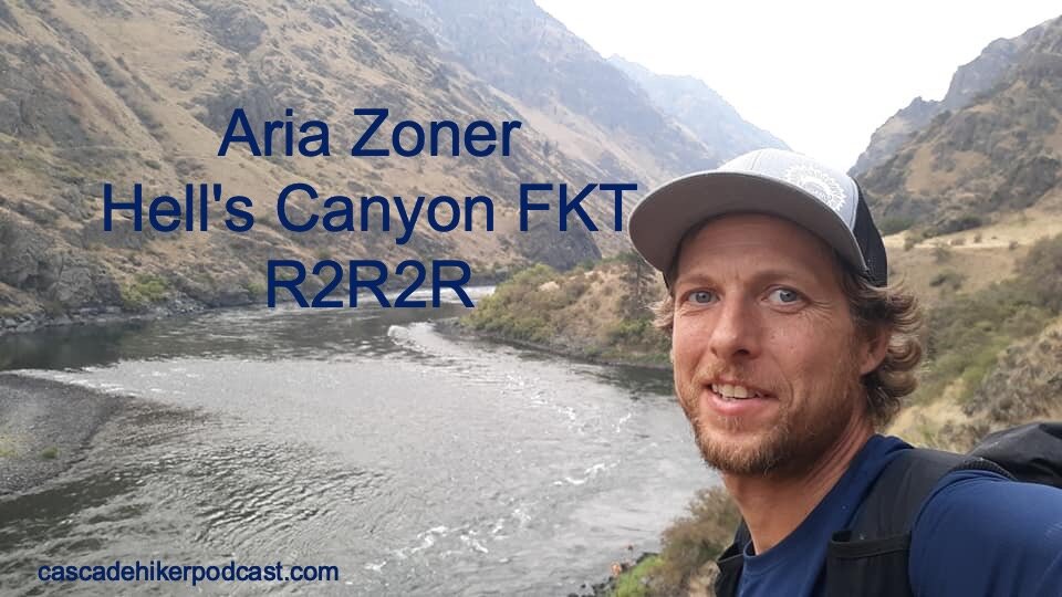 182 FKT at Hell's Canyon with Aria Zoner