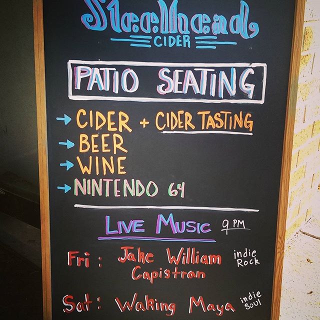 We're throwing a double dose of live music at you this weekend! Today and tomorrow at 9pm join us for Jake Capistran followed by @WakingMaya on Saturday. We have lots of new options on tap, come check us out this weekend!