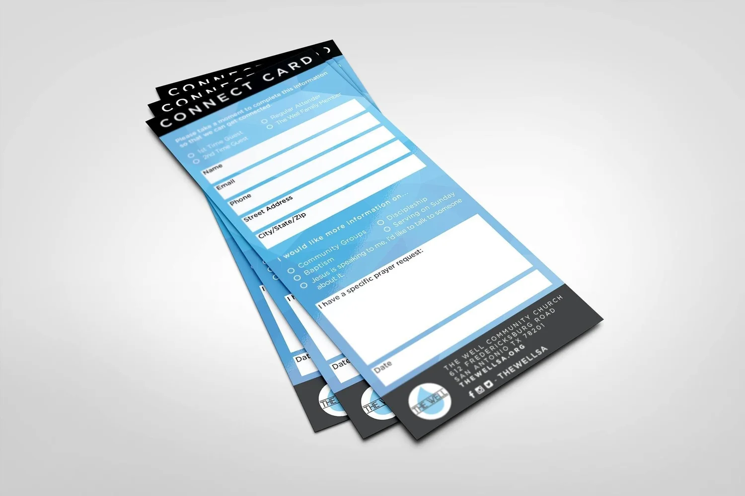 Connection Cards — Digital Printing & Wide Format Signs