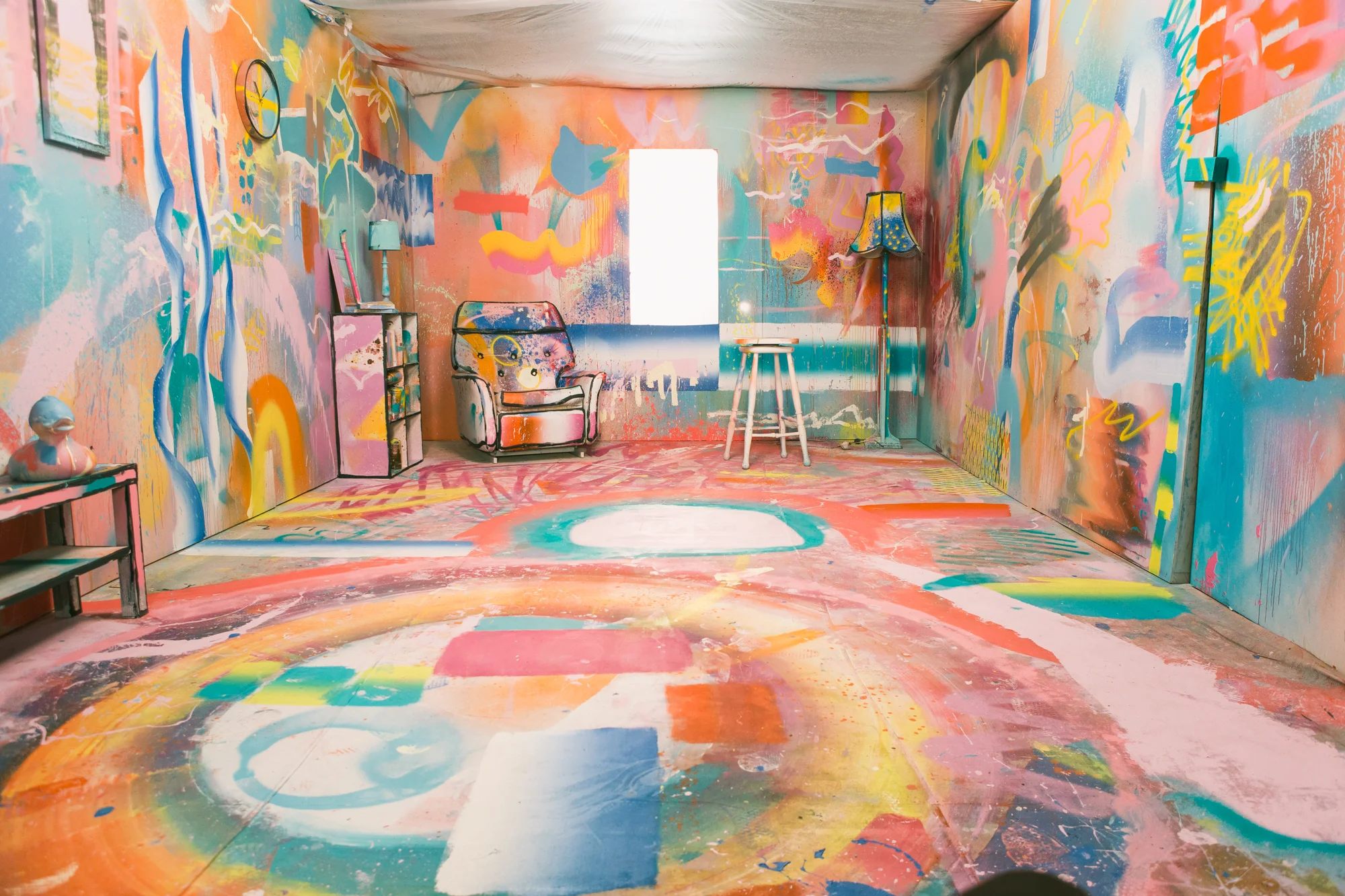 painted in collaboration with Henry Jock Walker