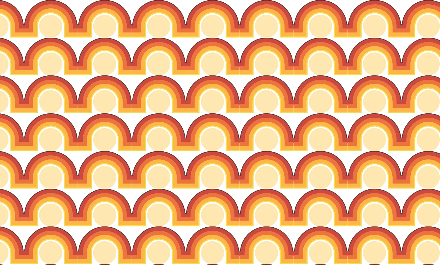 Repeating pattern designed for clothing brand, Closet Mod