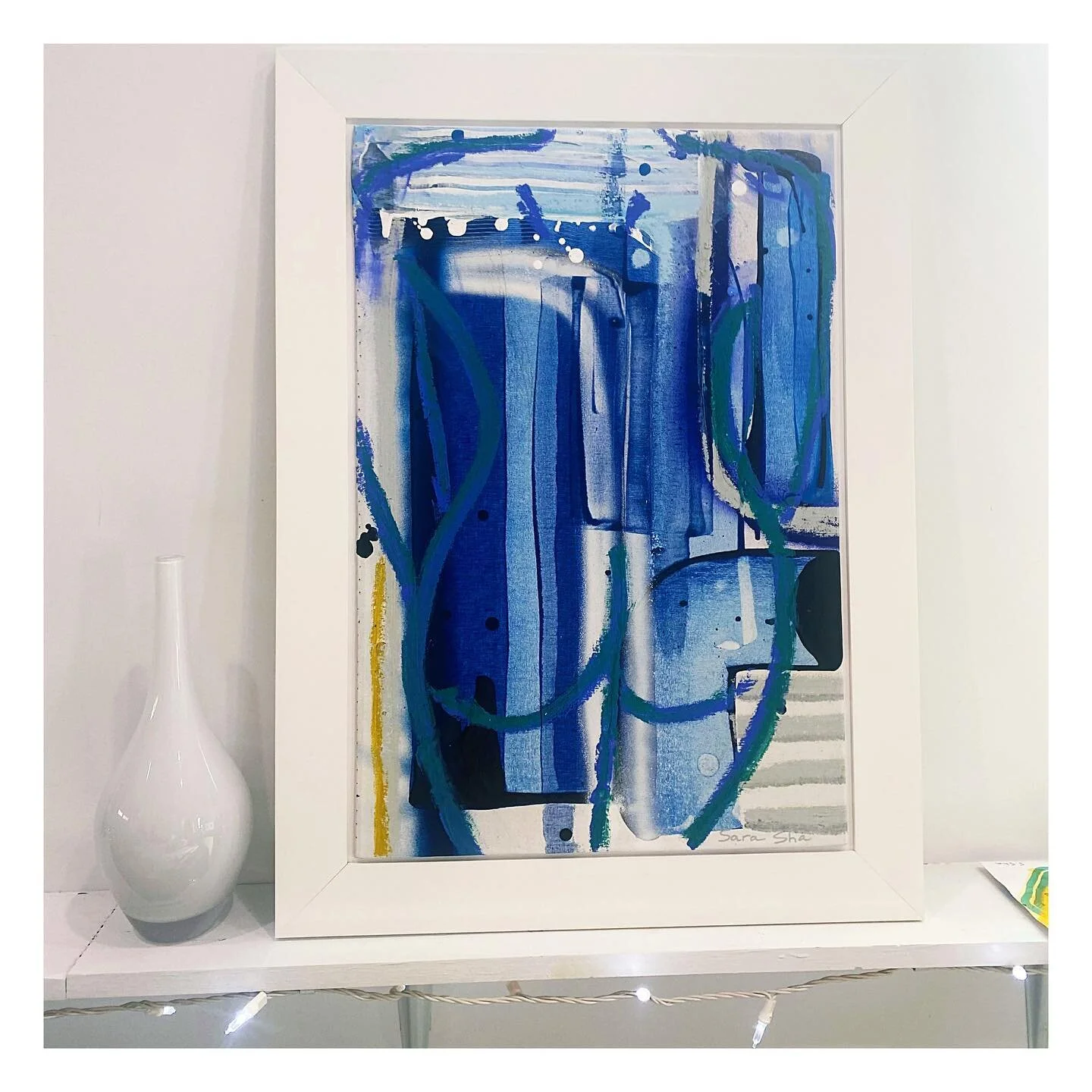 Finally framed this blue abstract nude painting. I had my framer use a extra thick frame. Getting all the abstract nudes ready to show.
.
.
.
.
.
. #blueart #abstractnudes #new_and_abstract #figurativeart #figurepainting #modernart #framedoriginalpai