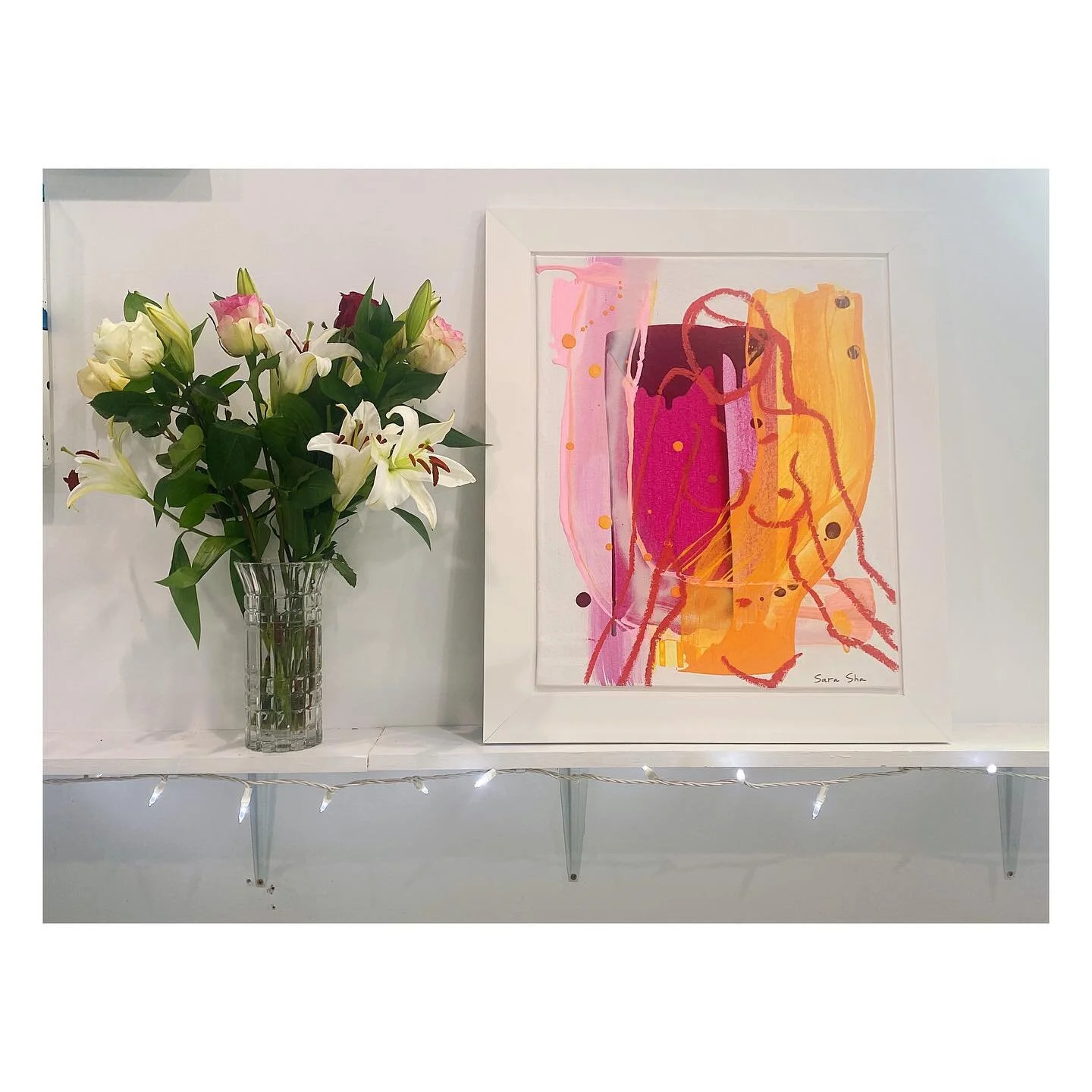 Happy Easter!! Here is another abstract nude I framed. I really like this one. I love the position she is in and the color palette.
.
.
.
.
.
.
.
. #abstractnude #framedart #gallerywall #new_and_abstract #modernart #artgallery #studioscene #contempor