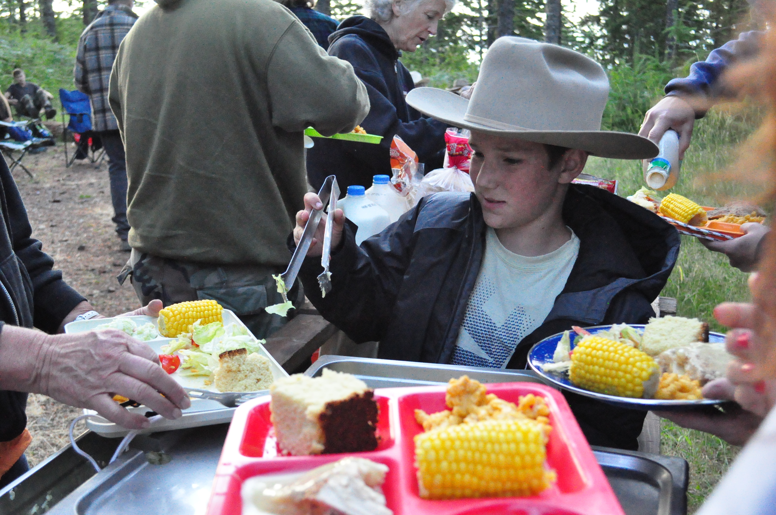Chow Time, small hands but big potrions