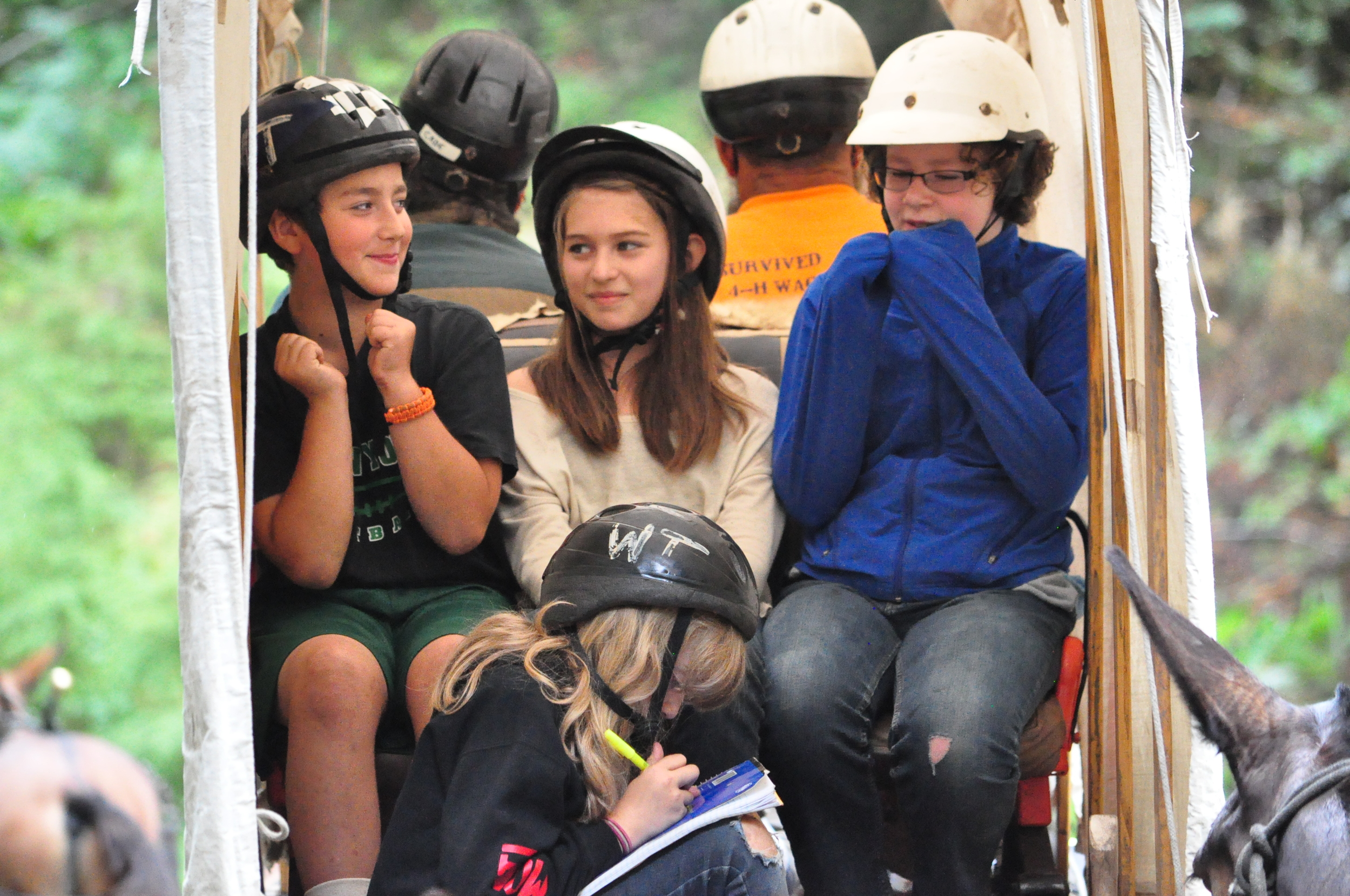 Wagon ride, not as smooth as one might guess