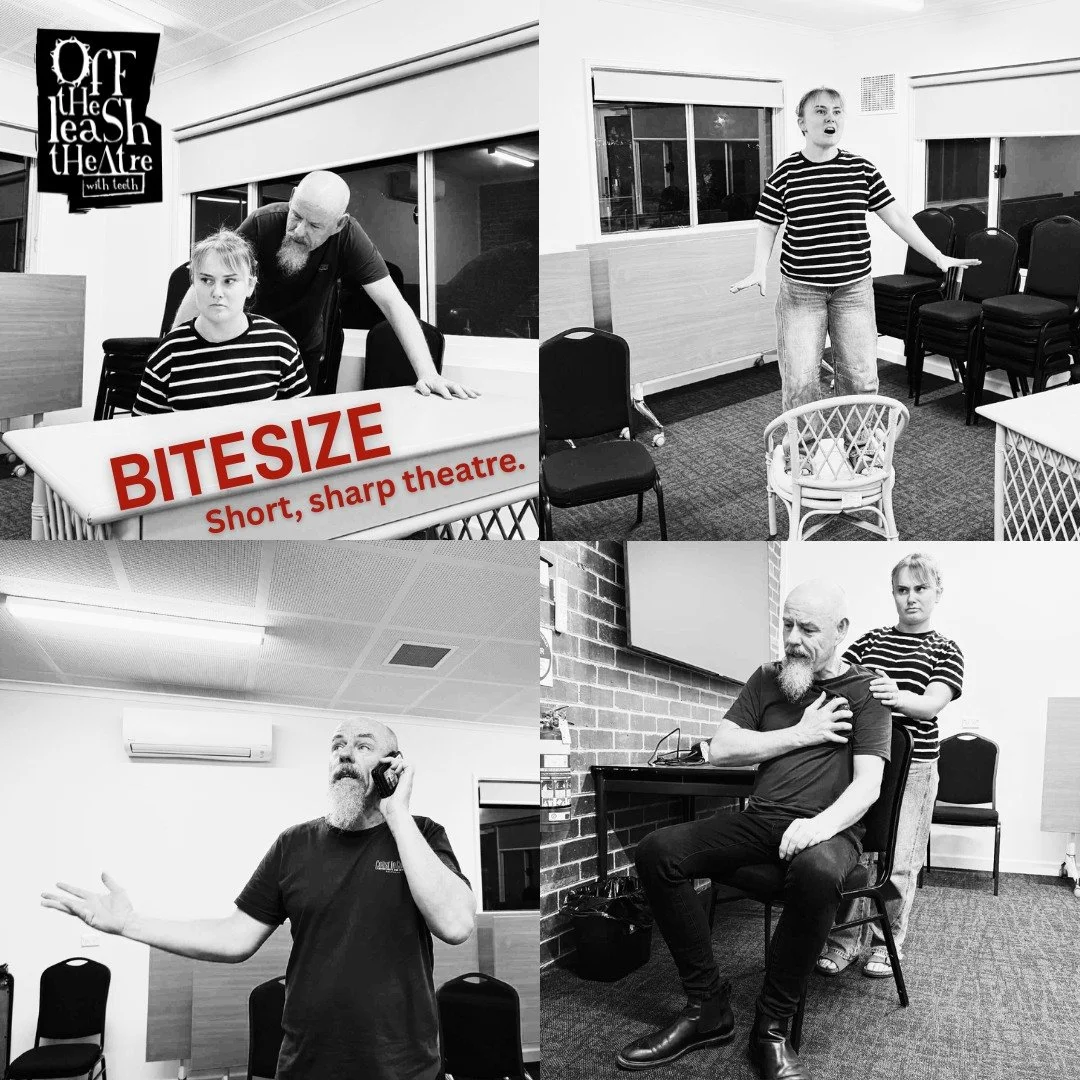 So - Who the f**ck IS Erica Price?
.
Find out this weekend! 3 shows only, with strictly limited seating. Friday, 7.30 pm, and Saturday, 1.30pm and 7.30pm.
.
Book at https://www.trybooking.com/events/landing/1475143 
.
#BITESIZE #offtheleash #supportl