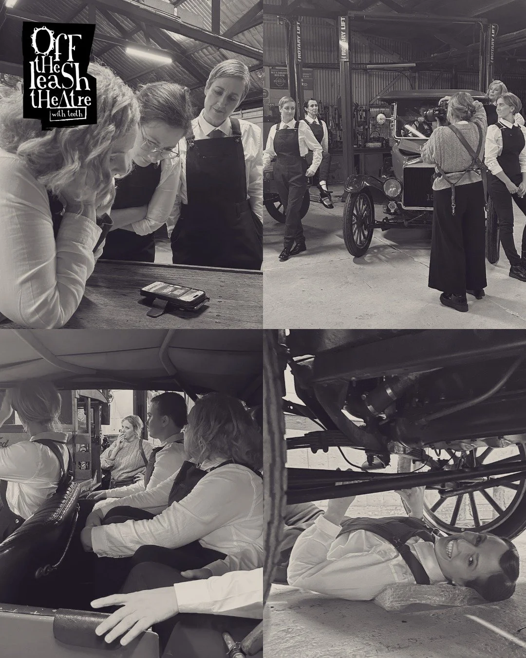 WHAT'S HAPPENING BEHIND THE SCENES 🛠

The Garage Girls have been hard at work in rehearsals, what else to break the stress than a photoshoot?

Stay tuned this week to see what's been going on behind the curtains and the friends in our community who 