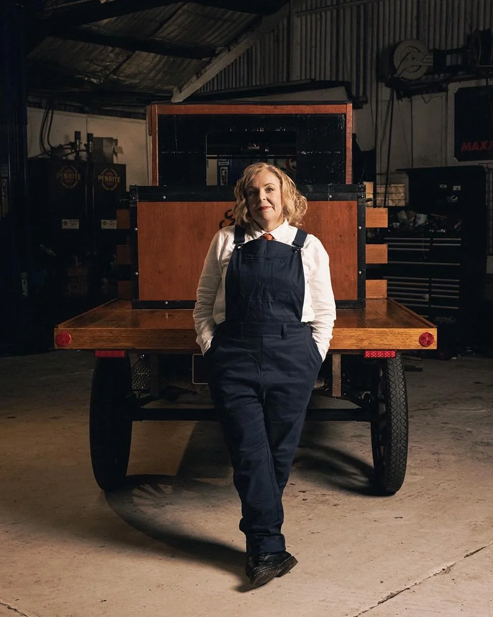 Meet Maggie Dodd, a goofy but capable representation of the women who worked at Miss Anderson&rsquo;s Motor Service 🚗

Maggie is not only an accomplished horsewoman, like Alice, but would much prefer to have &ldquo;her foot on the clutch&rdquo; than