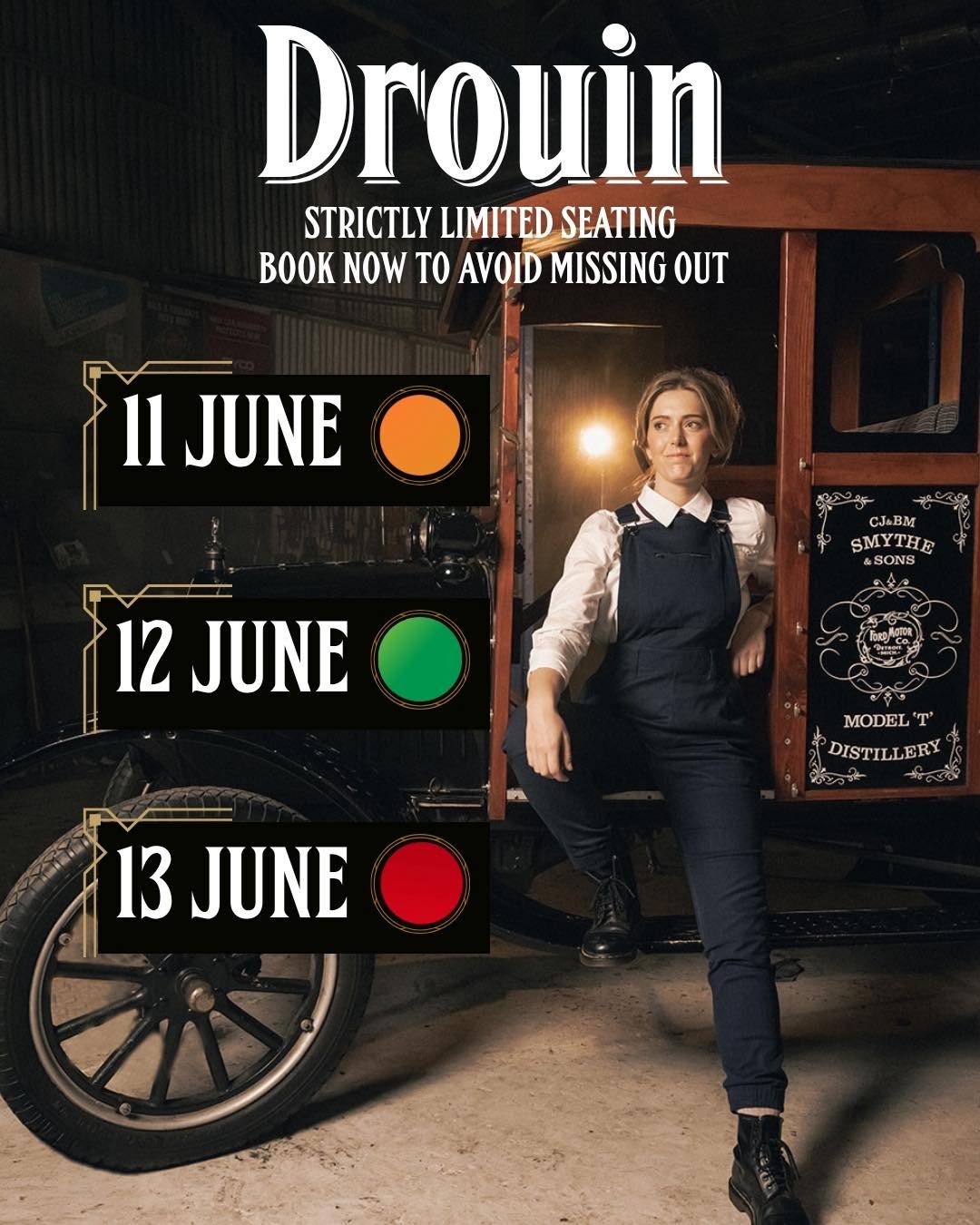 Saturday, 13 June is nearly sold out and Thursday is fast catching up 🏁

If you miss out don&rsquo;t worry, we&rsquo;re visiting Trafalgar and Bunyip too! 

Tickets: http://www.offtheleashtheatre.com.au/

📸 Lauren Murphy Photography
👖Zadie Workwea
