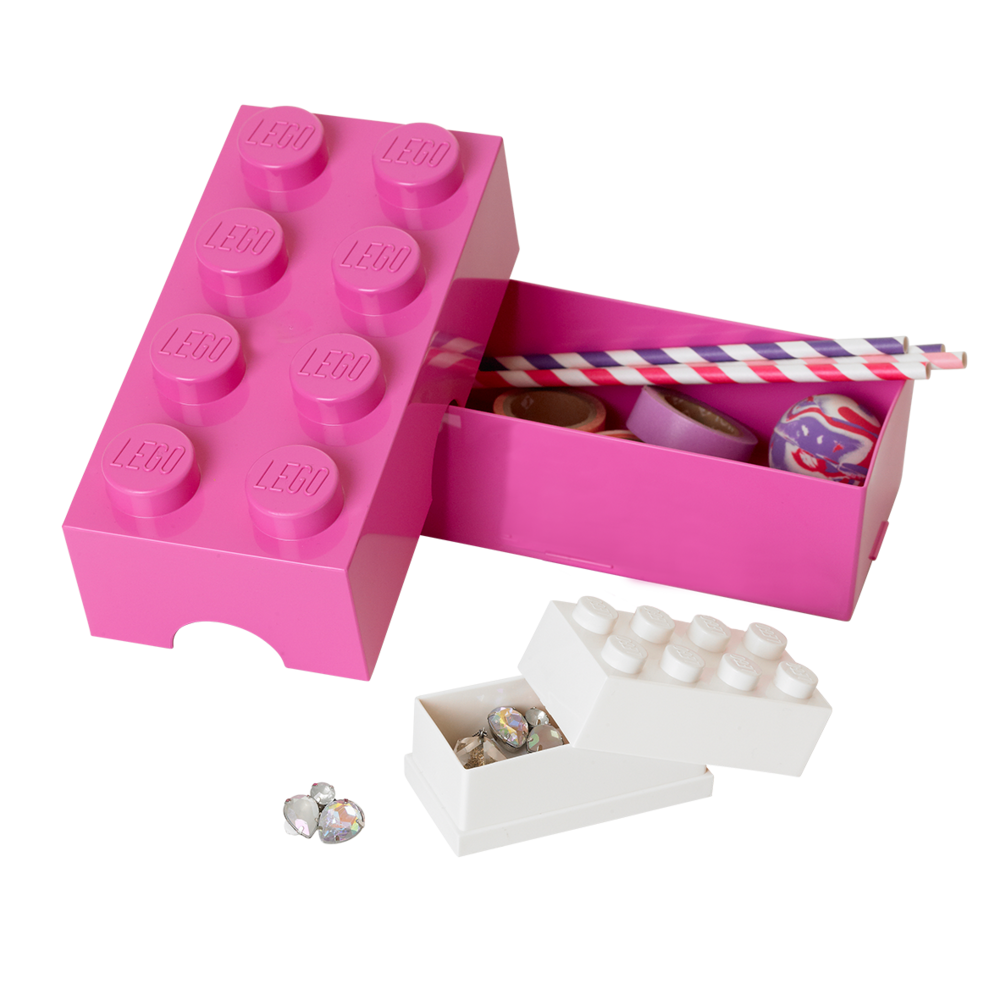 LEGO mini box 8 / white — oak oak studio