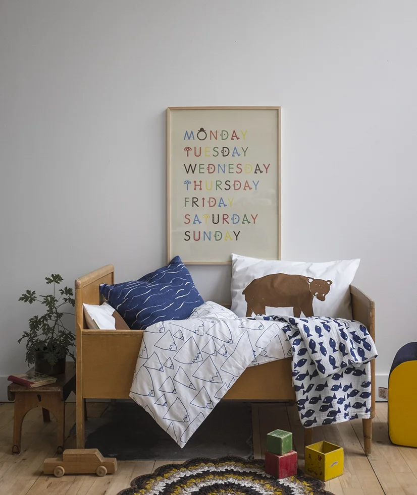 mountain crib set
