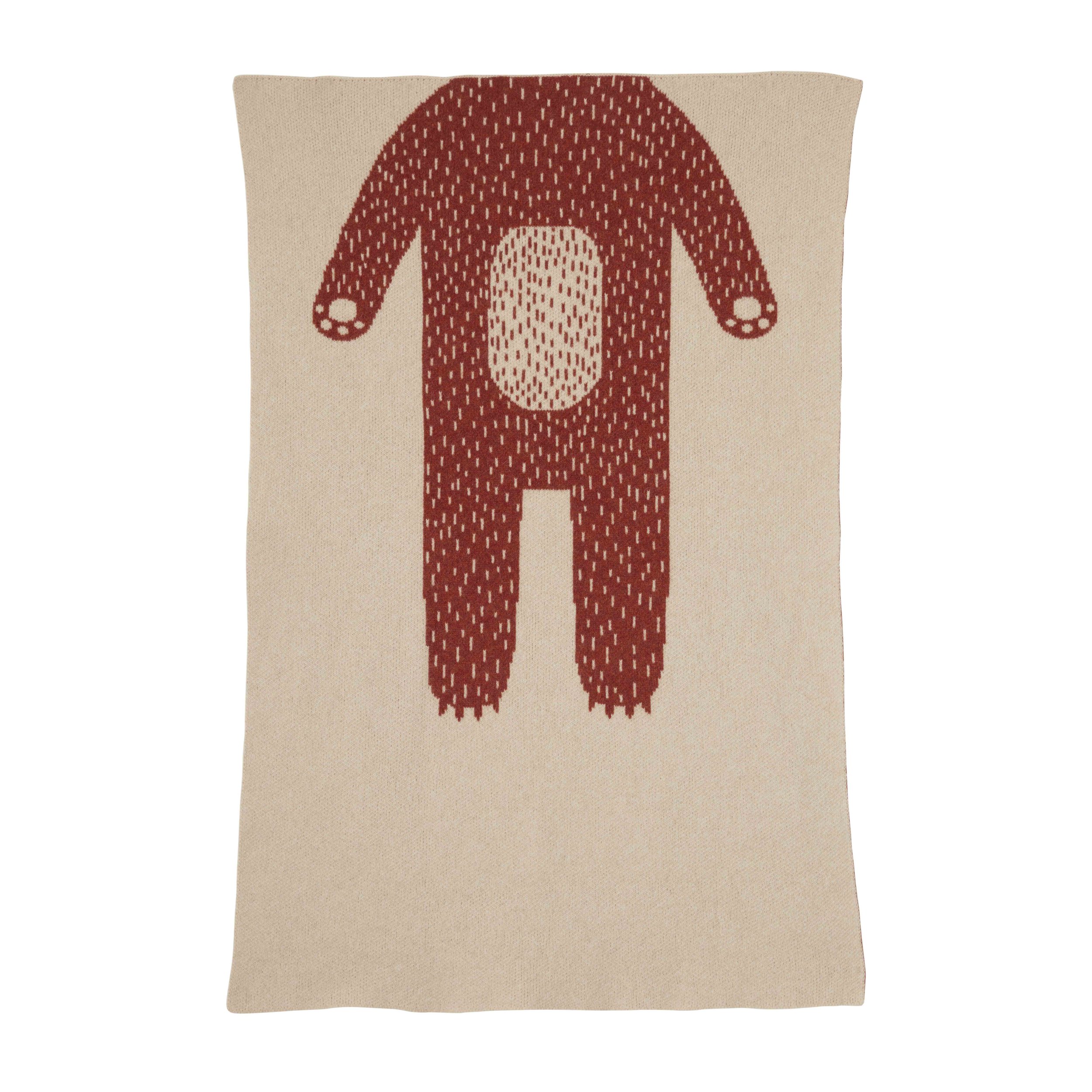 Mini Blanket - Bear - Oatmeal Brown.jpg