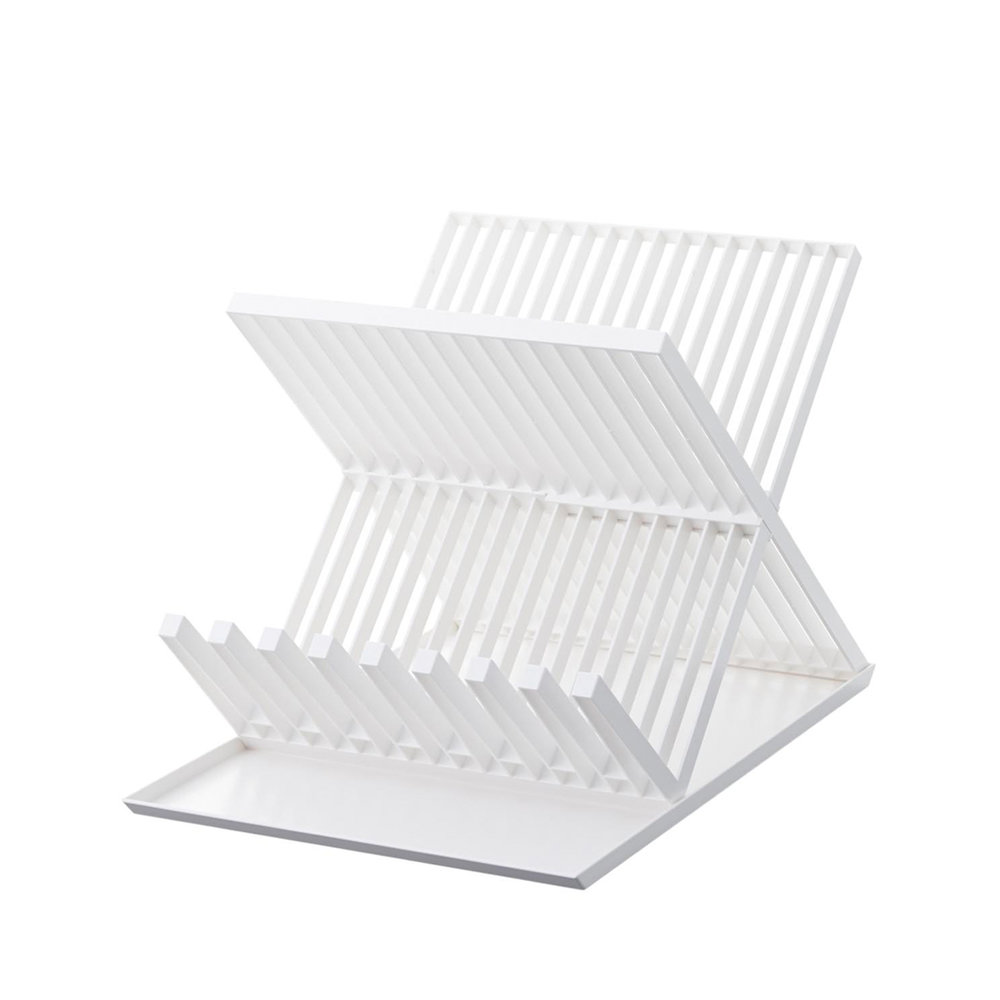Yamazaki Home Tower Foldable Drainer Tray - White