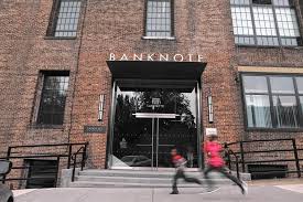 Bronx New York BankNote Building Lafayette Wing Entrance