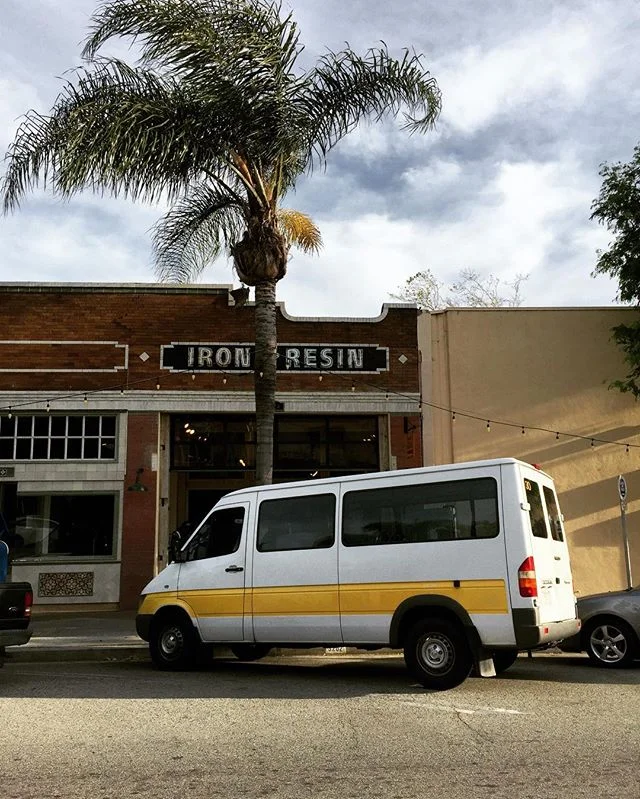 Made a quick stop by @ironandresin today on my way home. So much redness in that place! 🤙🏼 #vanlife