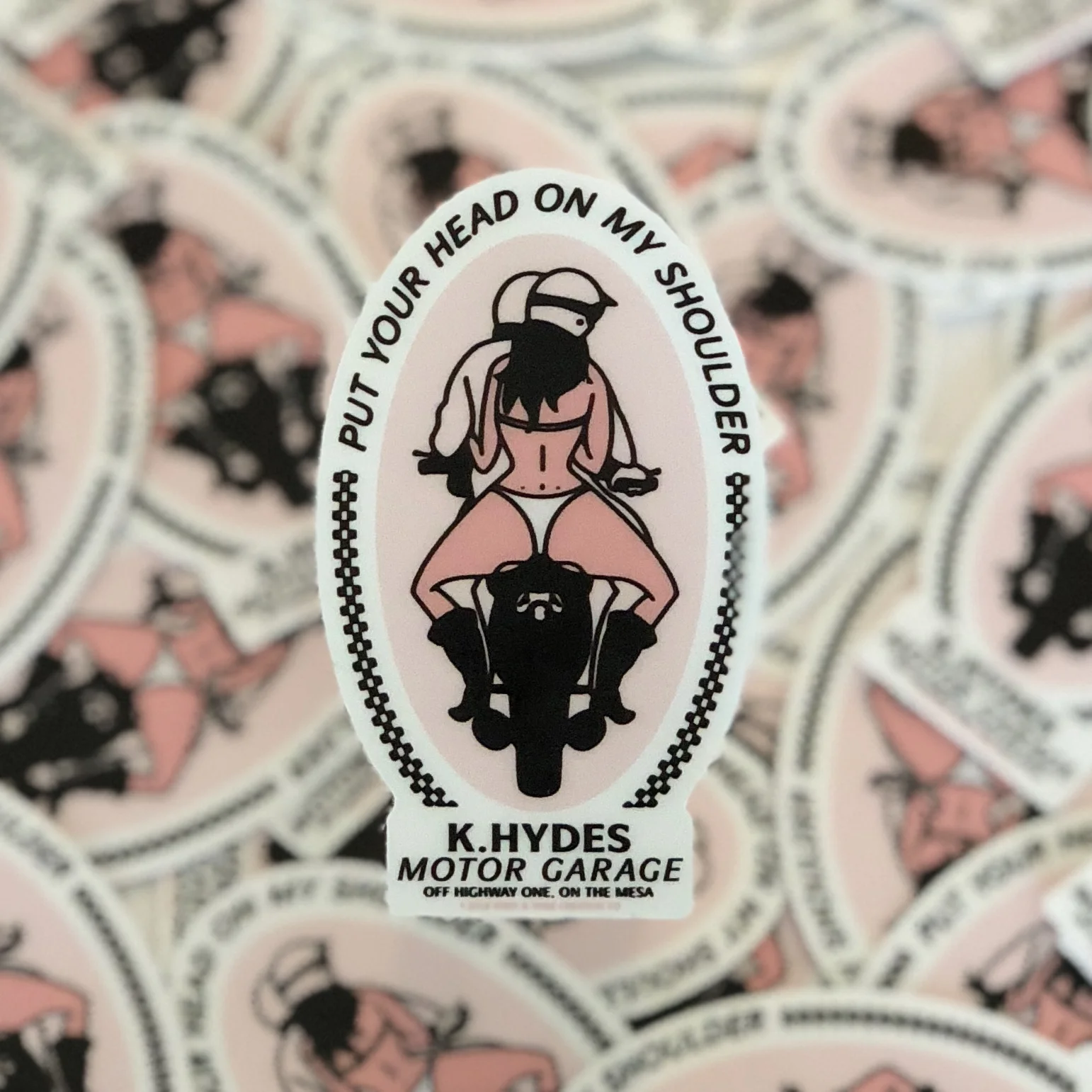 KH - Put Your Head On My Shoulder Sticker