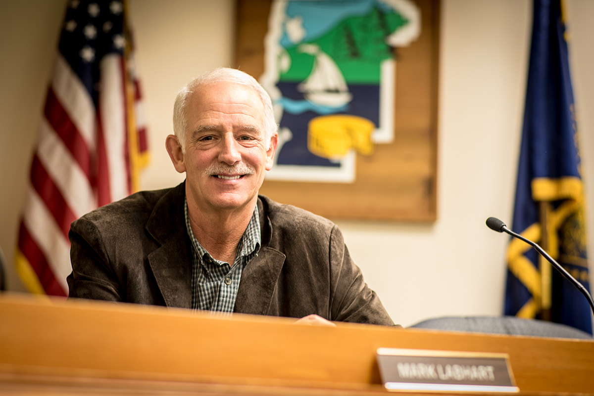 Tillamook County Commissioner Mark Labhart