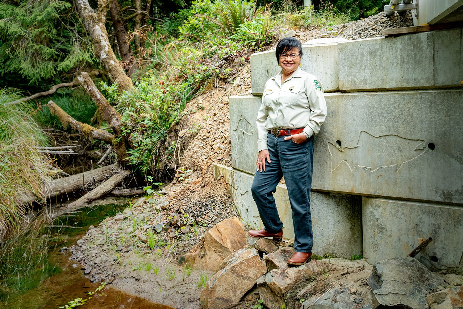  “I think the Salmon Superhighway is like the conductor of the orchestra, all of us partners — we are the players of instruments that, together, create the harmony of successful aquatic organism passage projects.”&nbsp;  — Adriana Morales, Fisheries 