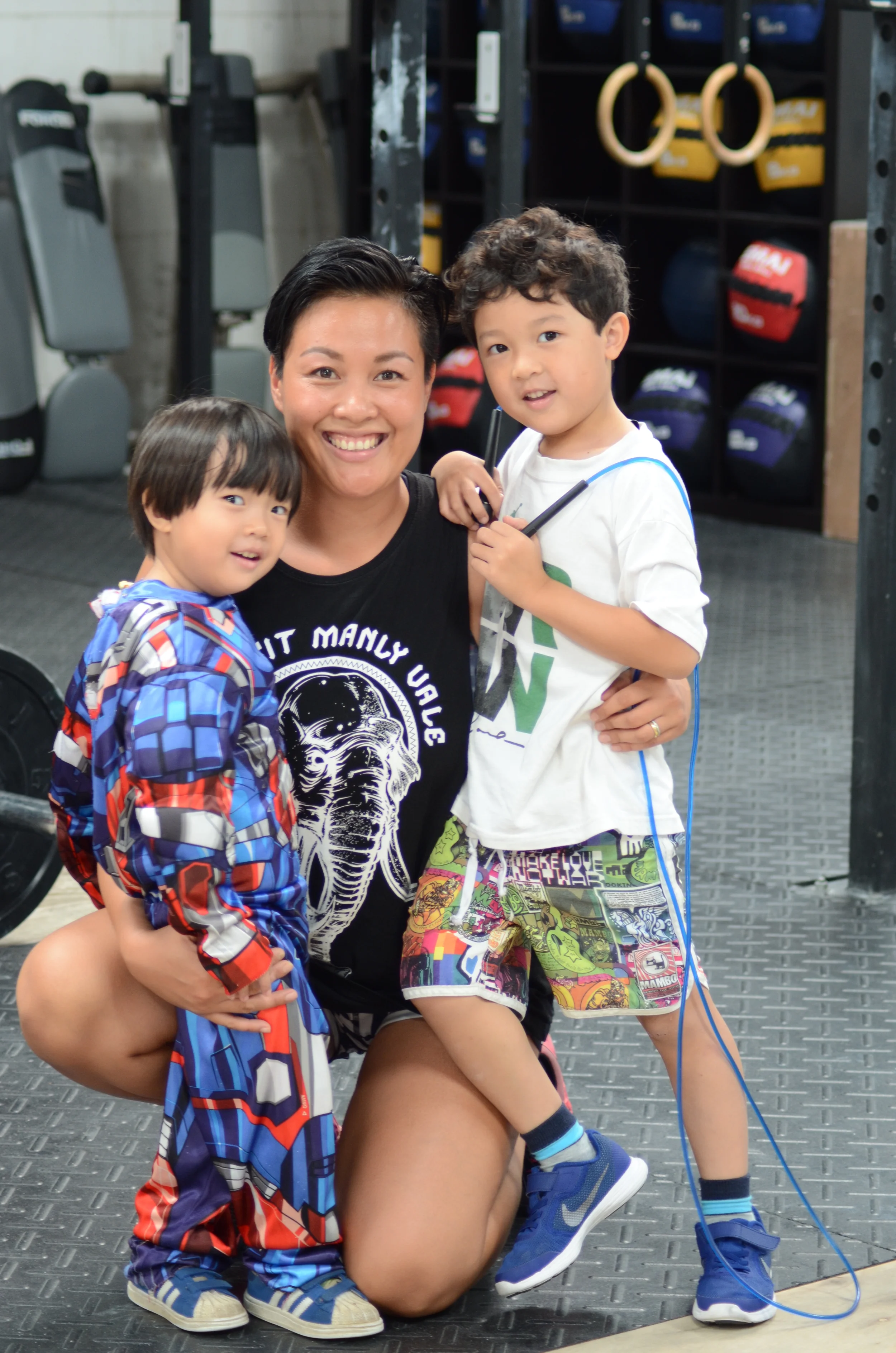 Natalie Sengchanh manages a family of six, a fitness business and a blog. (Image via Natalie Sengchanh)