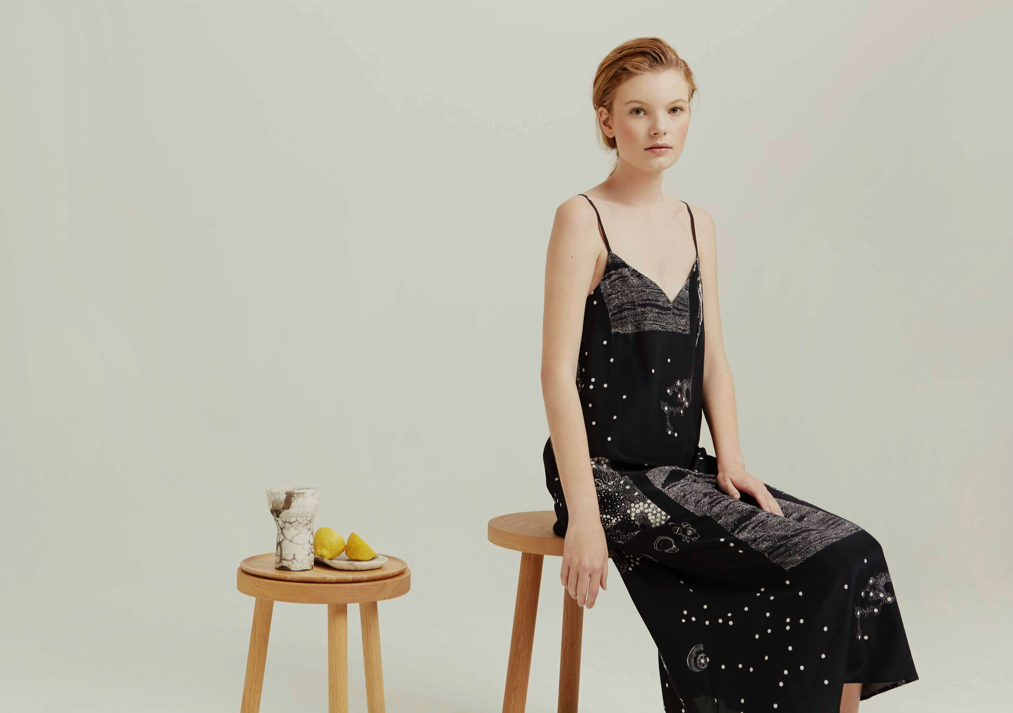 Milk and Thistle Slip Dress : Collector Print