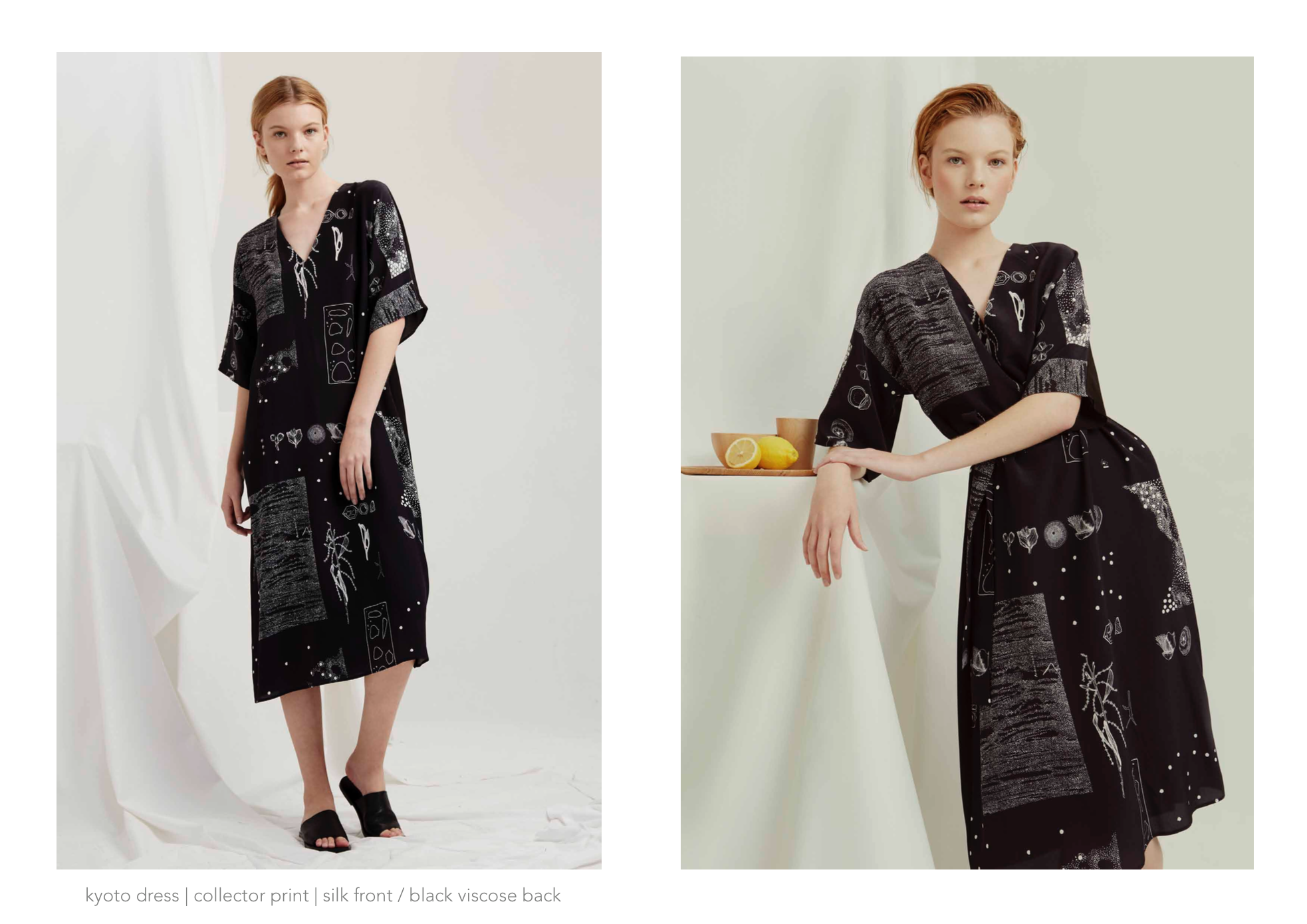 Milk and Thistle Kyoto Dress : Collector print