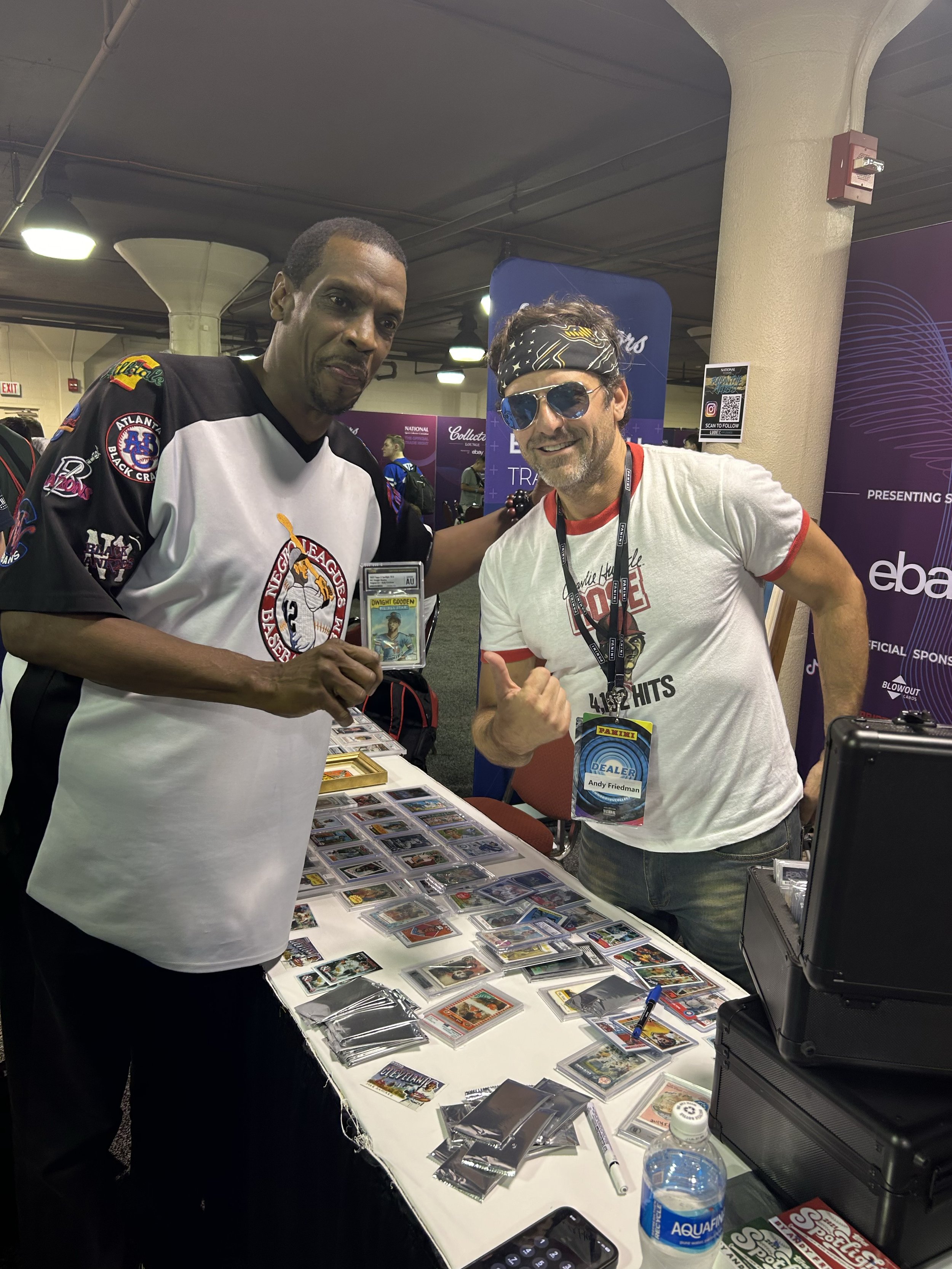 with Dwight Gooden