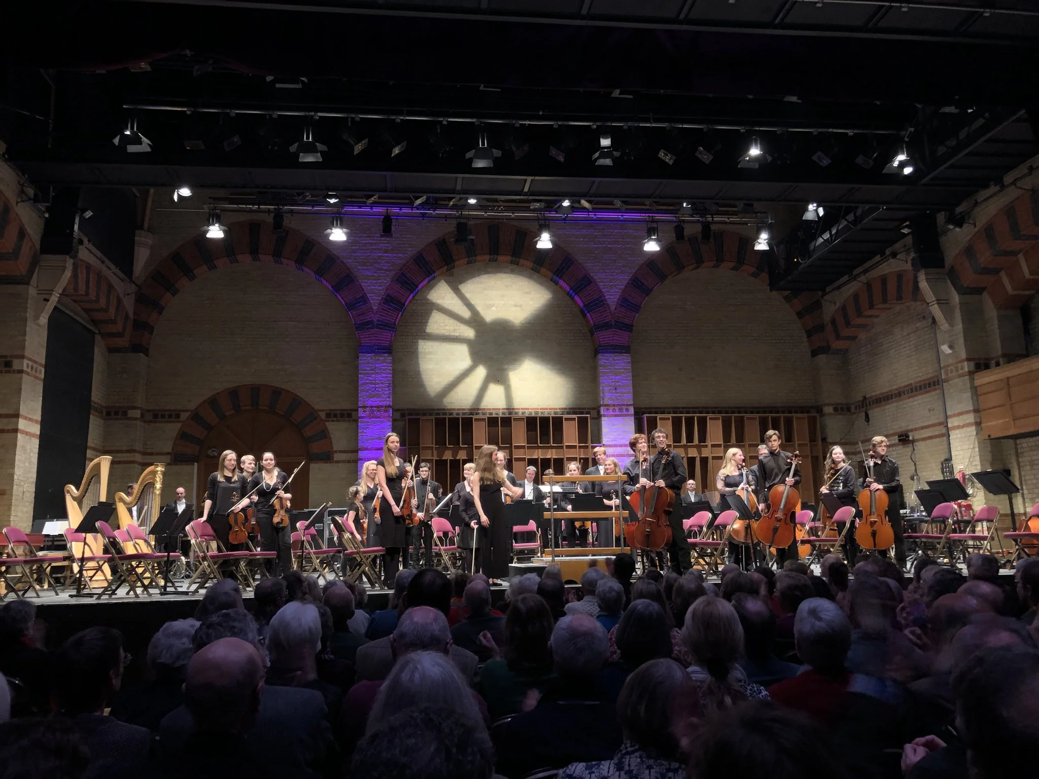 Mirga Gražinytė-Tyla conducting In Cambridge Town