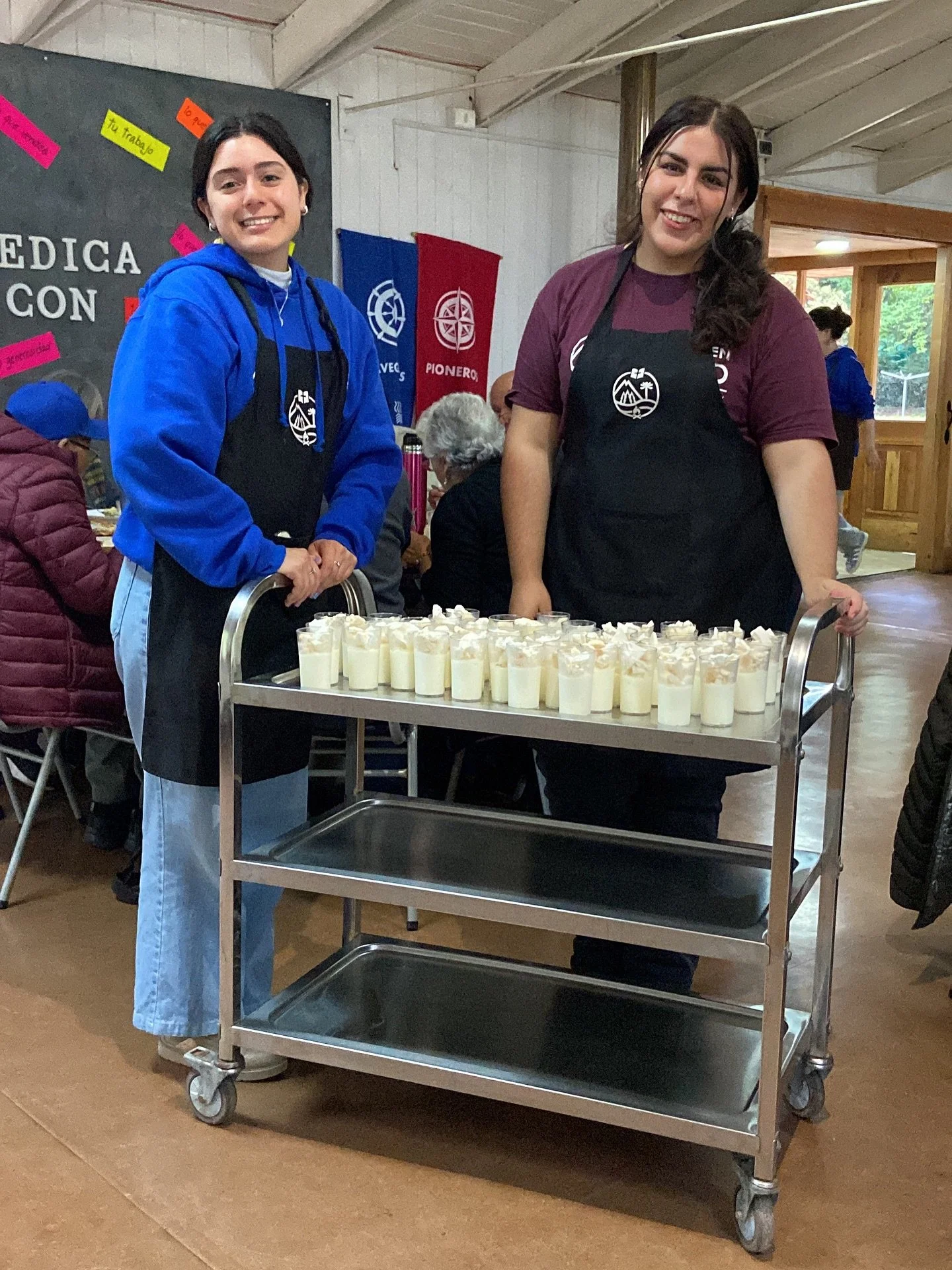 &iexcl;Nuestro Se&ntilde;or siempre nos sorprende con Sus gestos de amor y es maravilloso c&oacute;mo lo hace por medio de Sus hijos! 
Ayer recibimos desde Ovalle 2 hermosos carritos porta implementos que permitir&aacute;n a los hermanos de servicio 