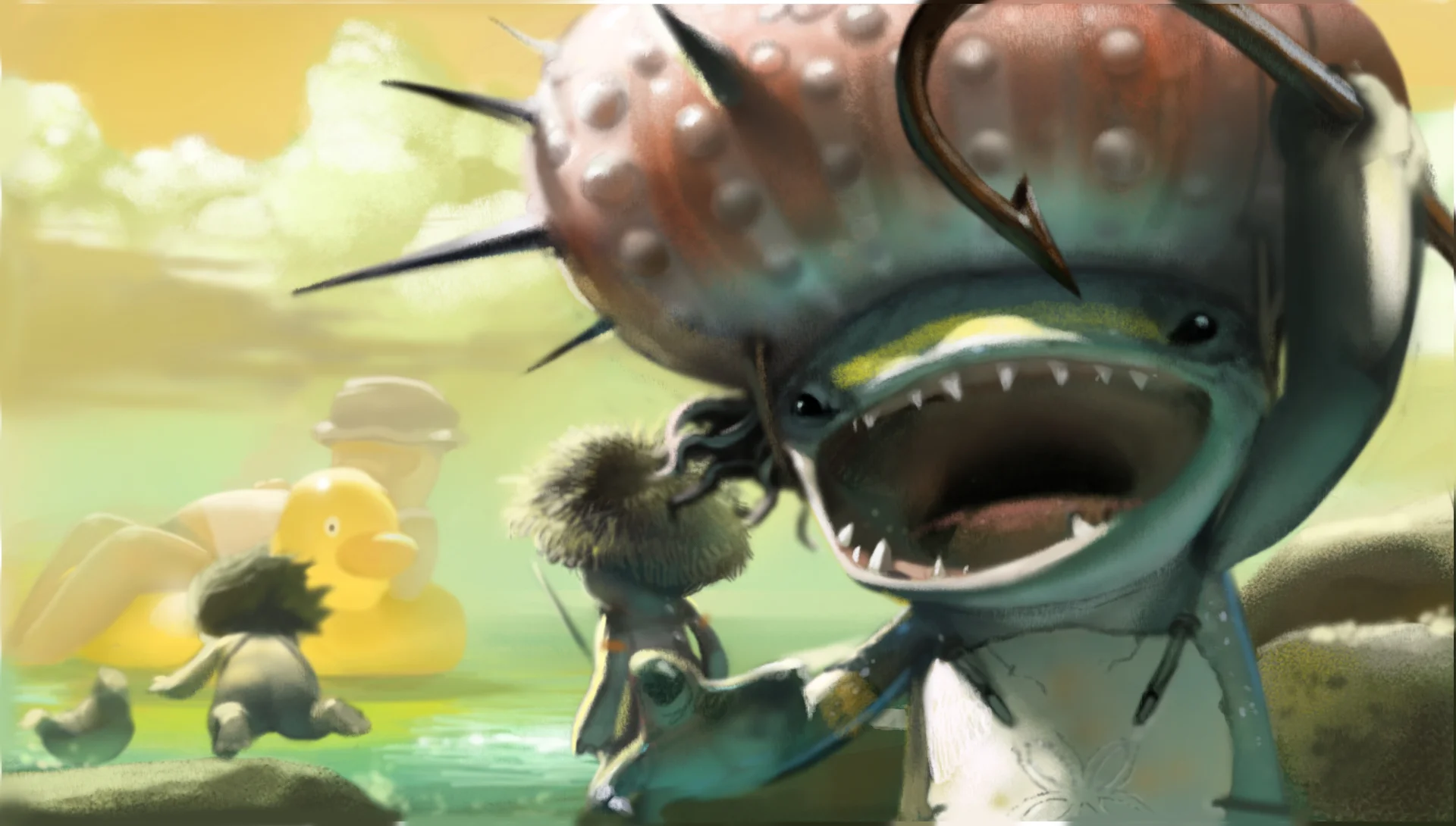 now you've done it Artstation Challenge Honourable Mention