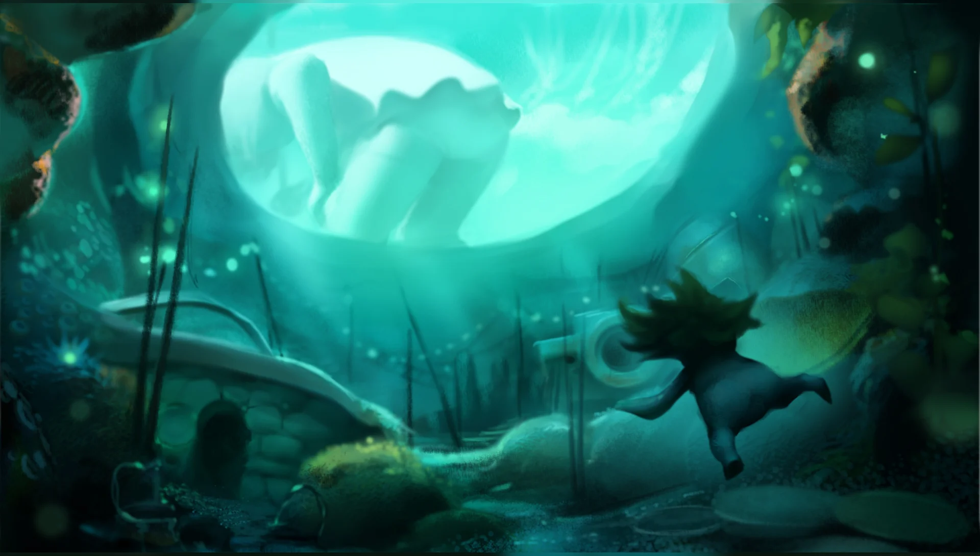 A lost toy Artstation Challenge Honourable Mention