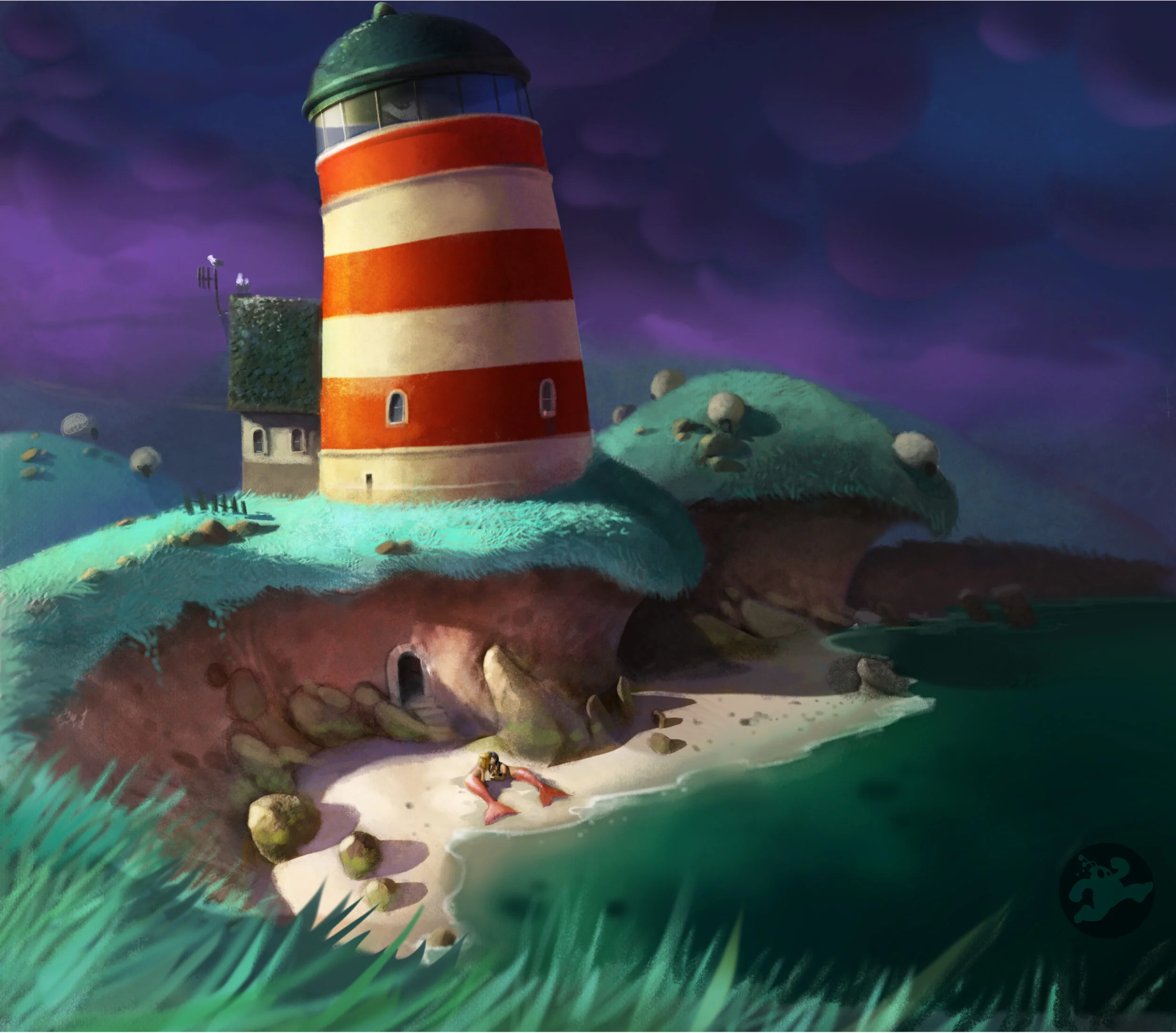 Sunday afternoon at lighthouse Cove