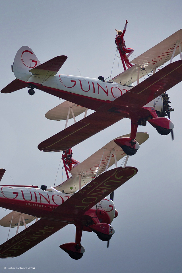 Stearman wing walkers