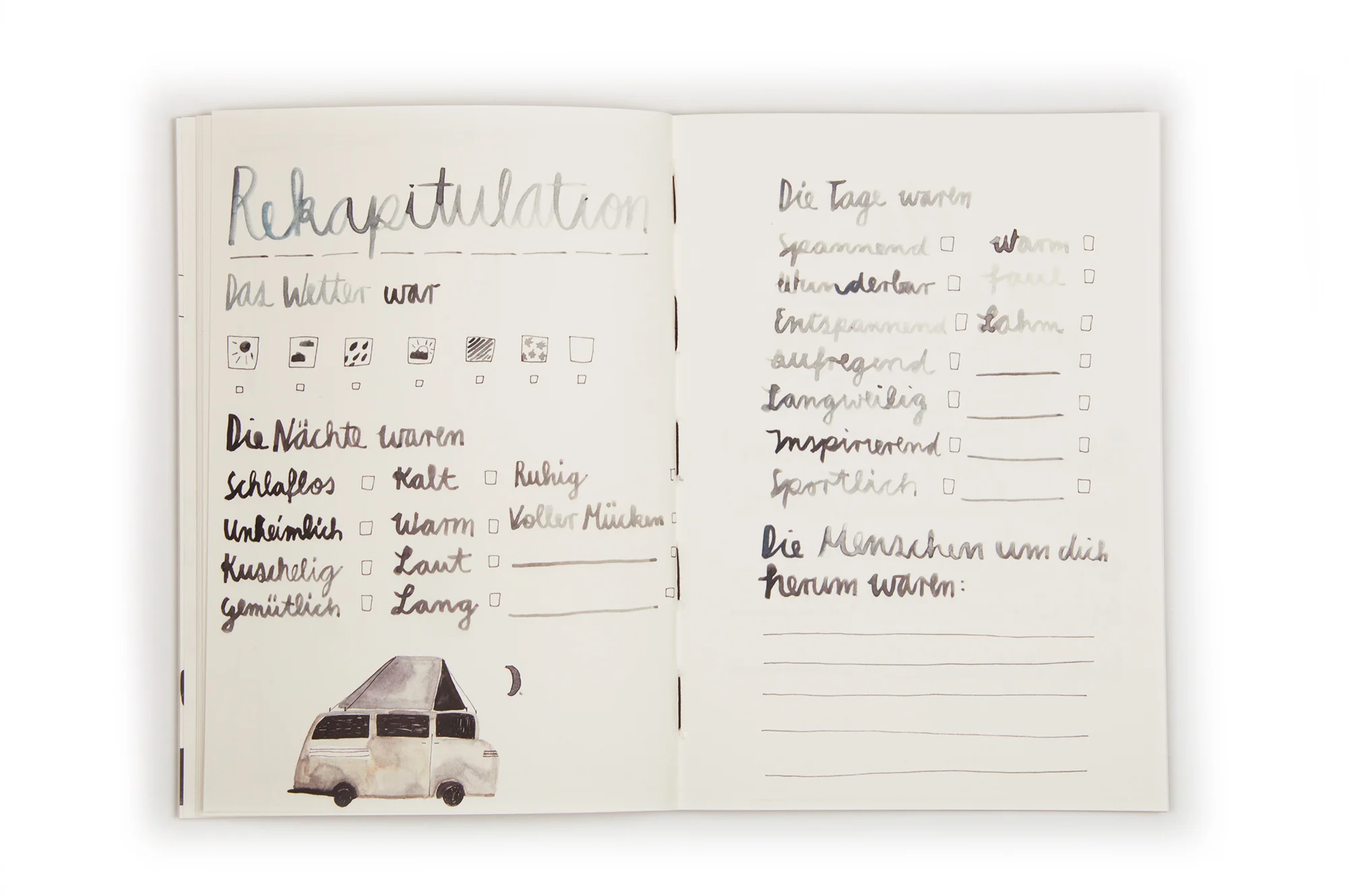 Reisetagebuch Campen