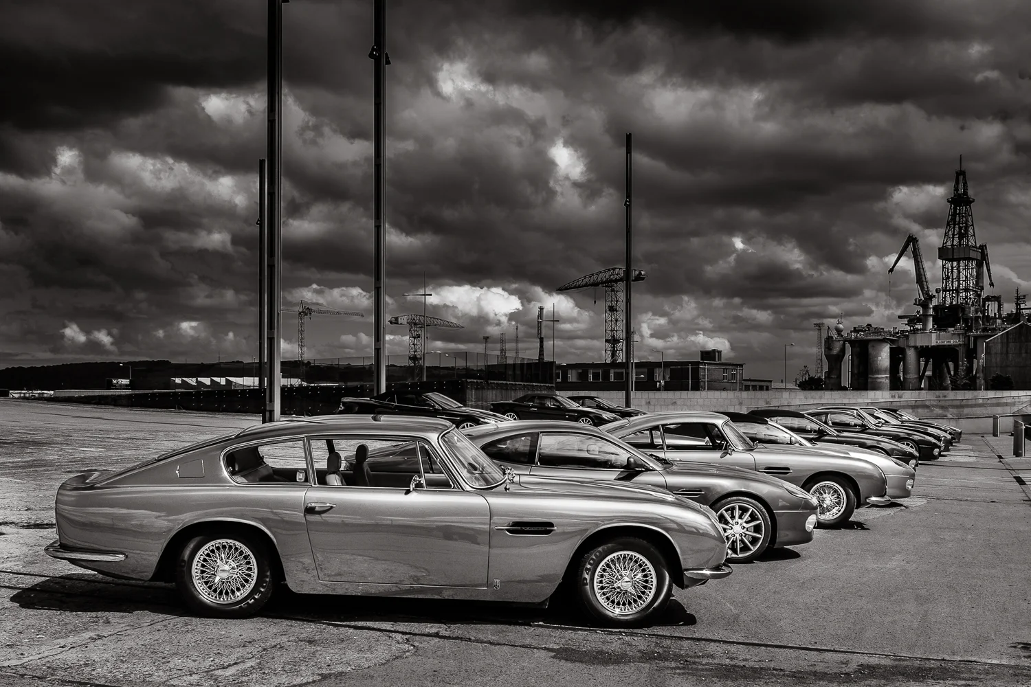 VINTAGE ASTON MARTIN CARS