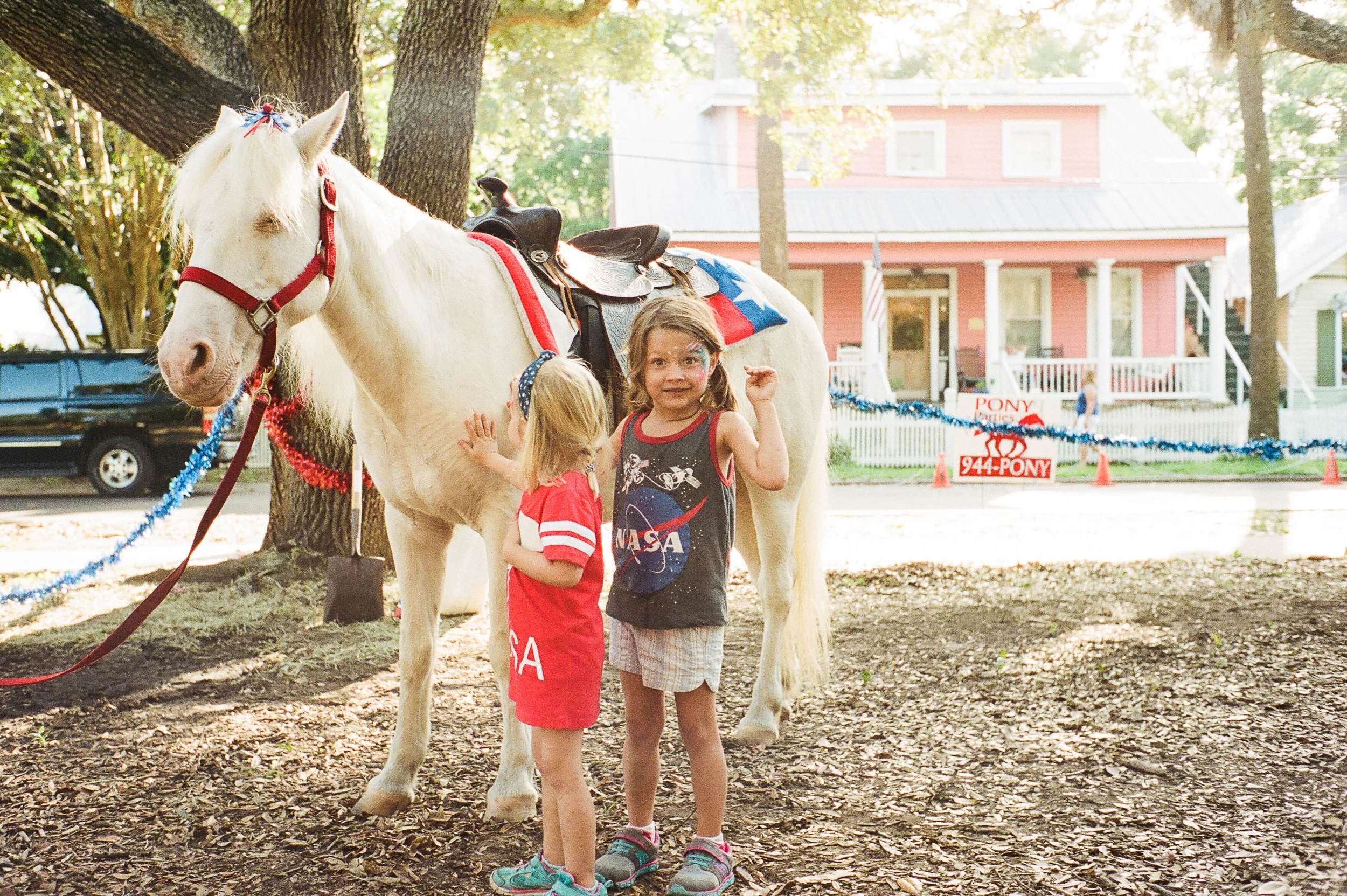 Pat the pony!