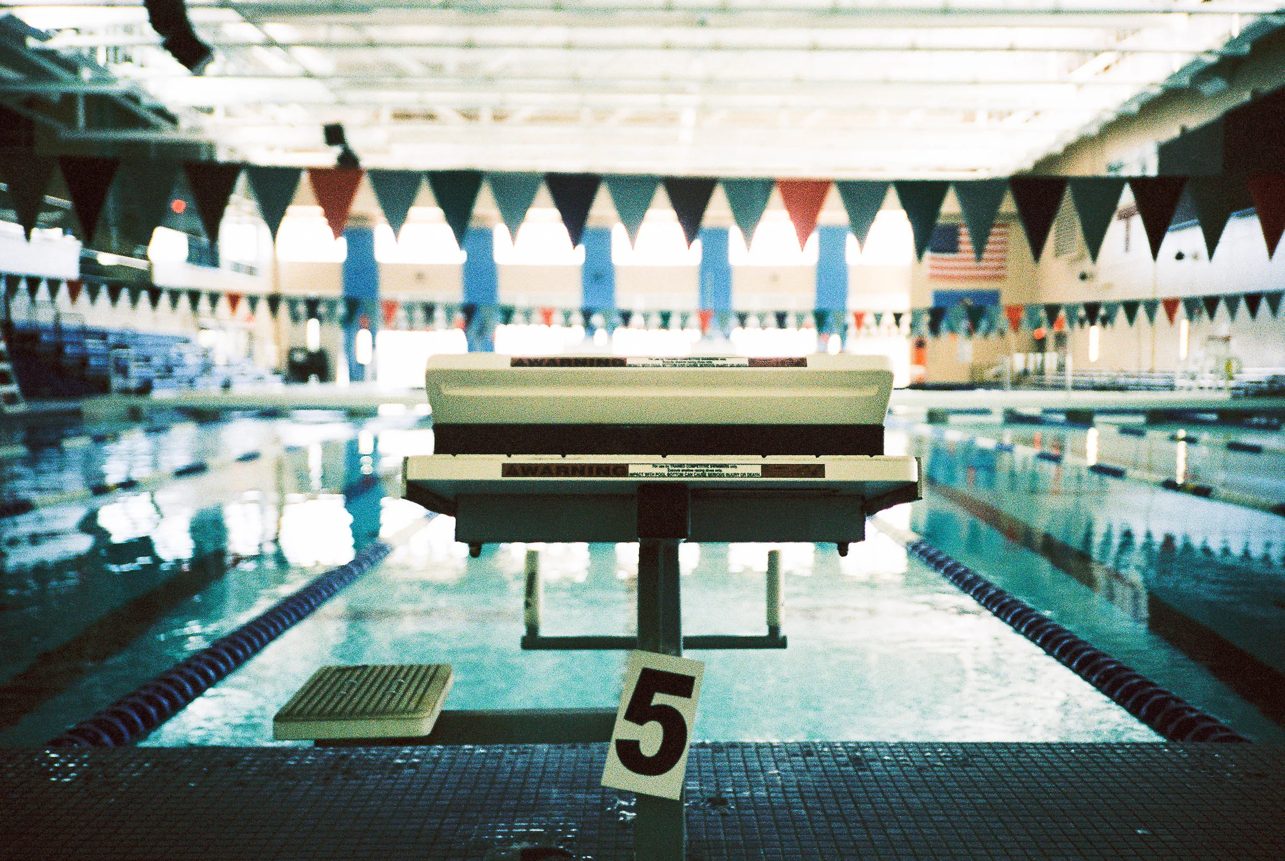 I'm training for an open water swim in Lake Michigan at the end of summer, so this is my view twice a week until then.