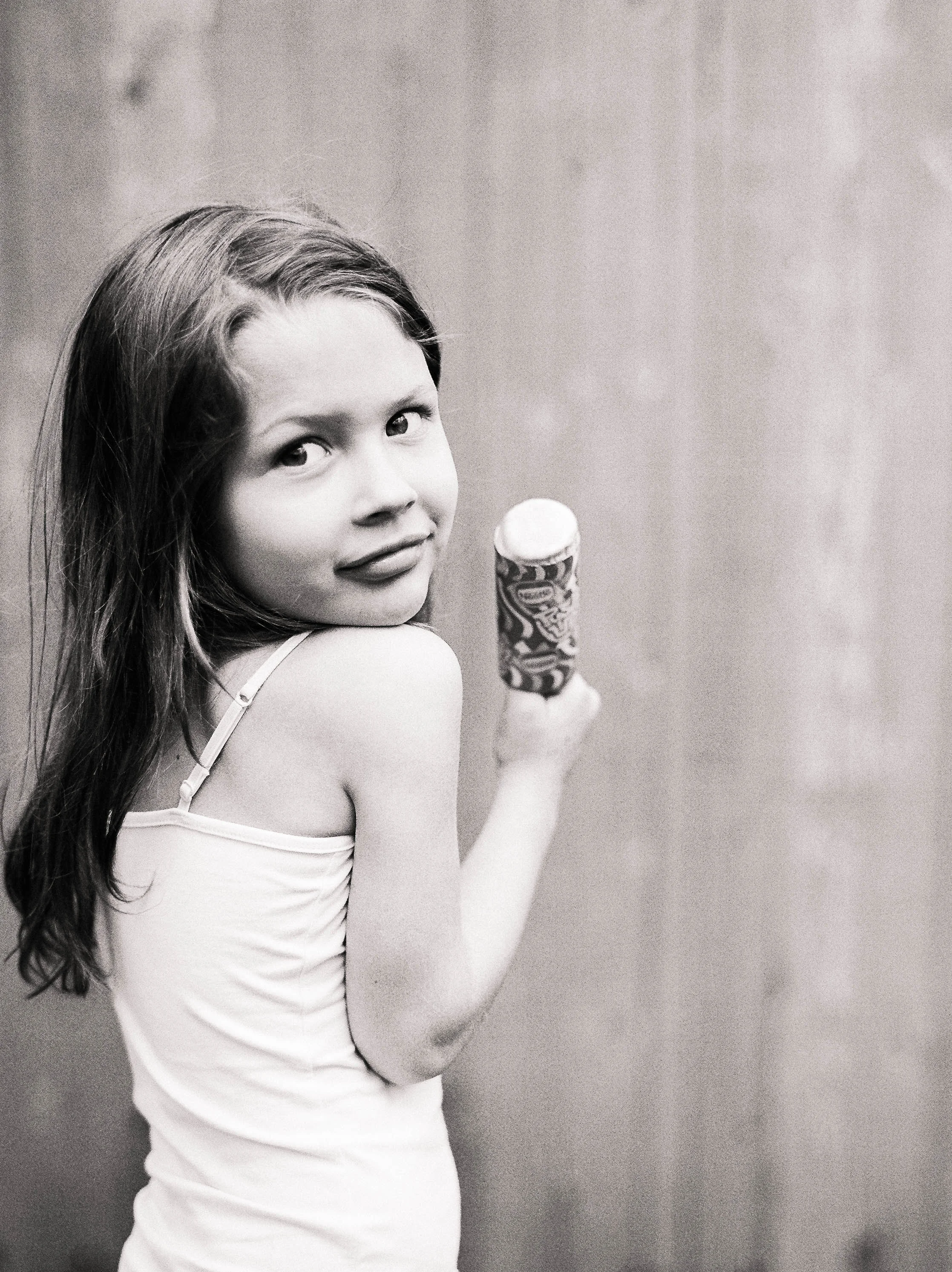 Her favorite treat is a push pop, just like mine was at her age. Like mother, like daughter!