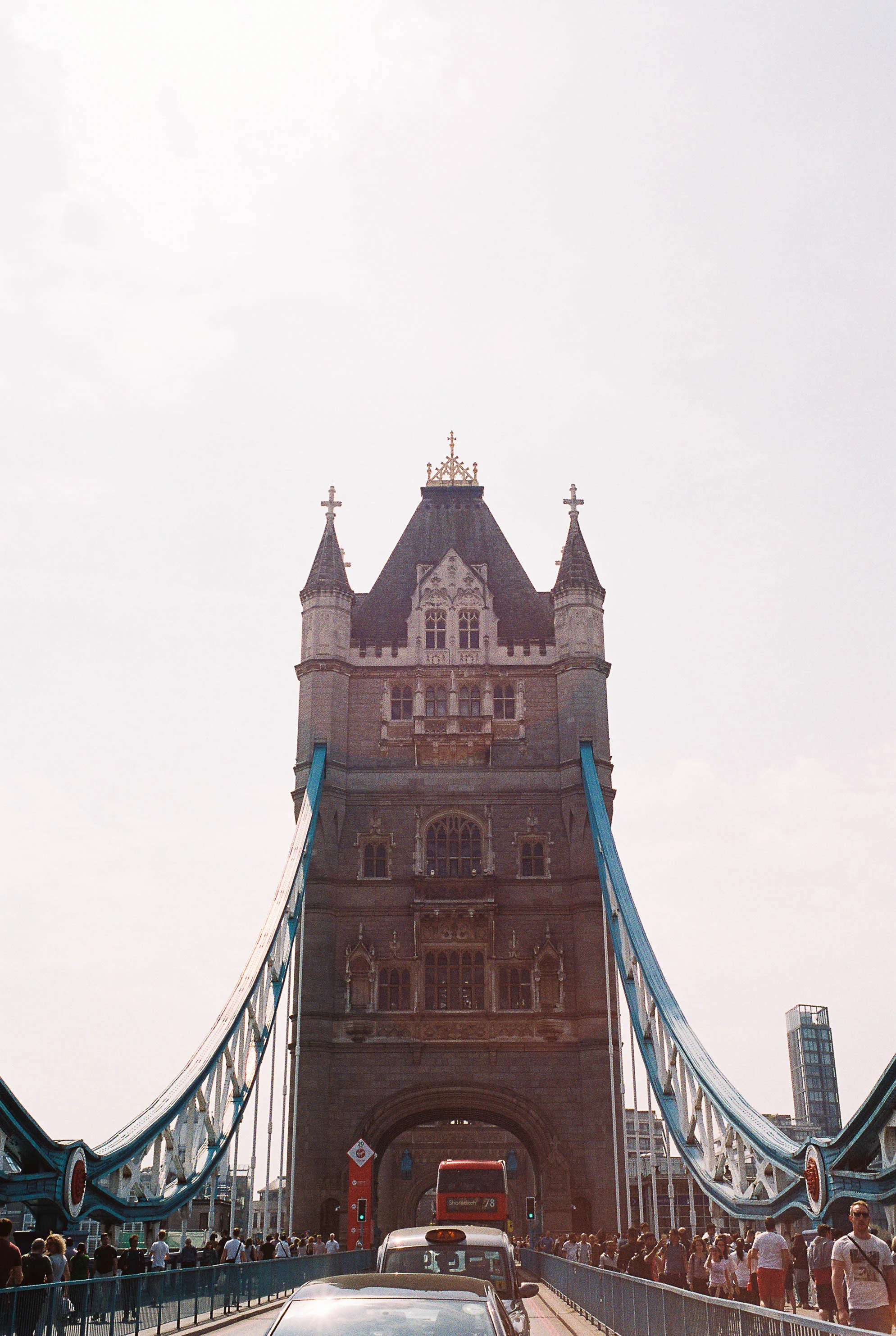 Tower Bridge. Yes, I jumped out in front of traffic. No, my husband wasn't surprised.