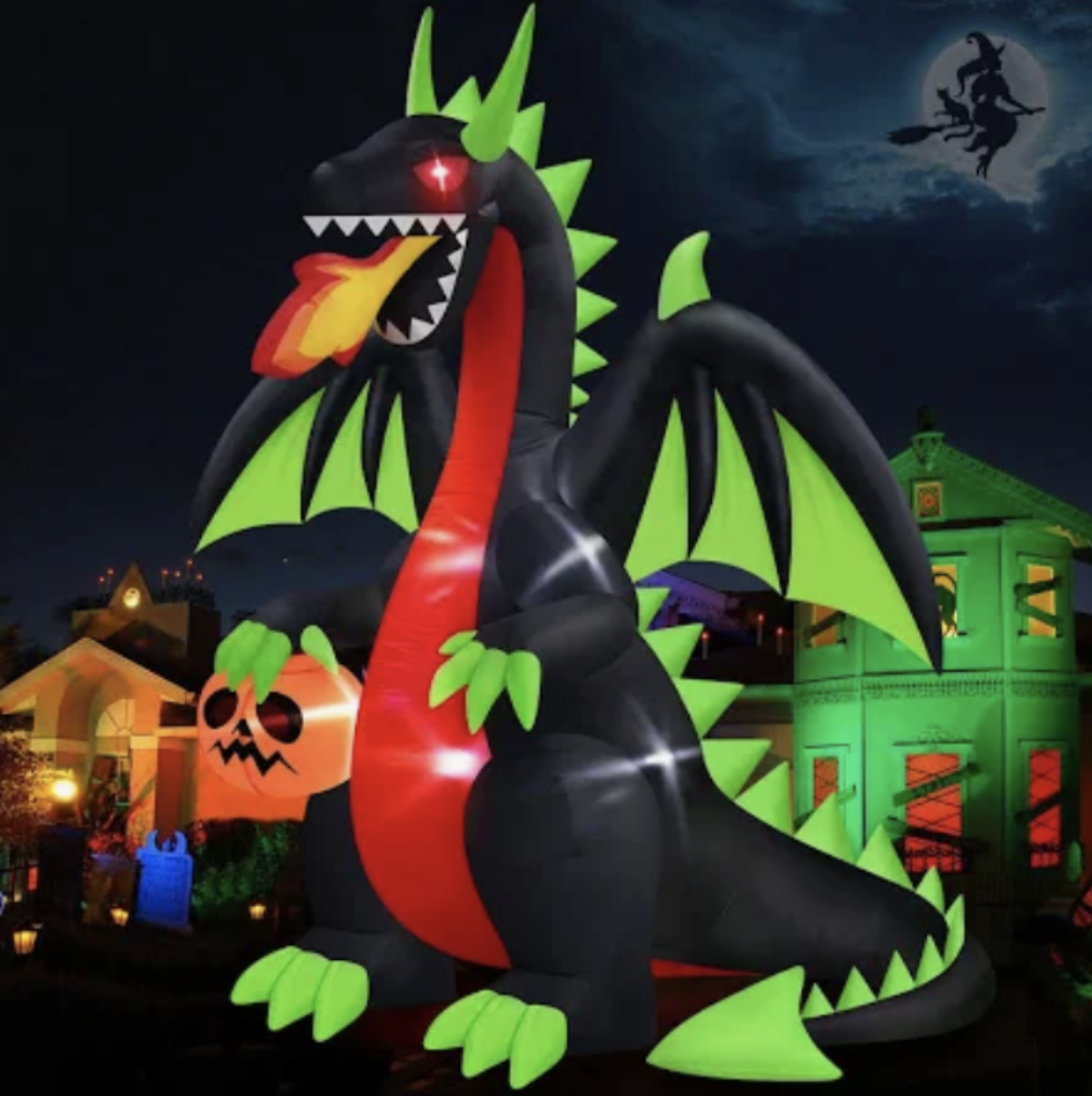 halloween yard inflatable